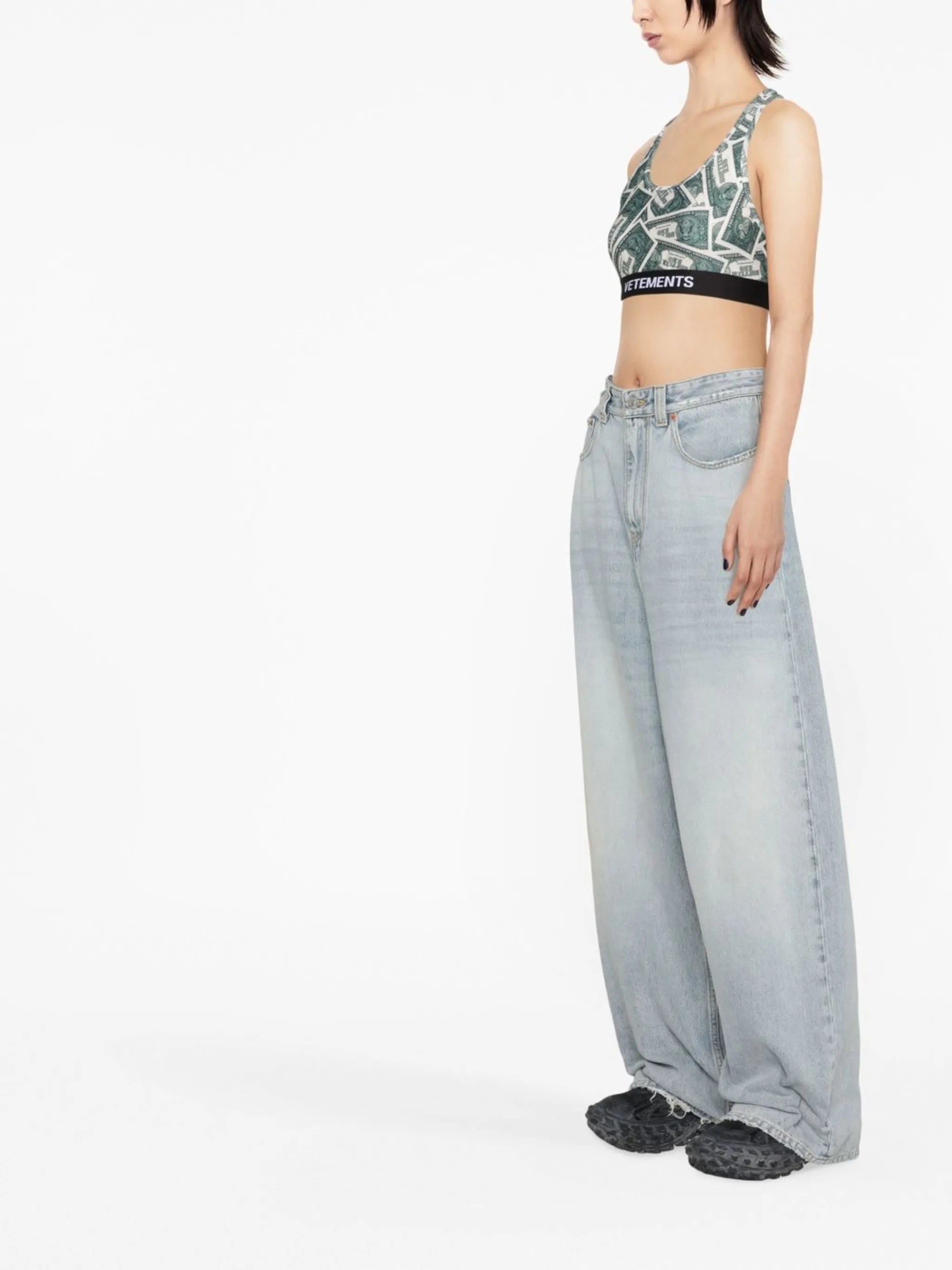Million Dollar-print sports bra