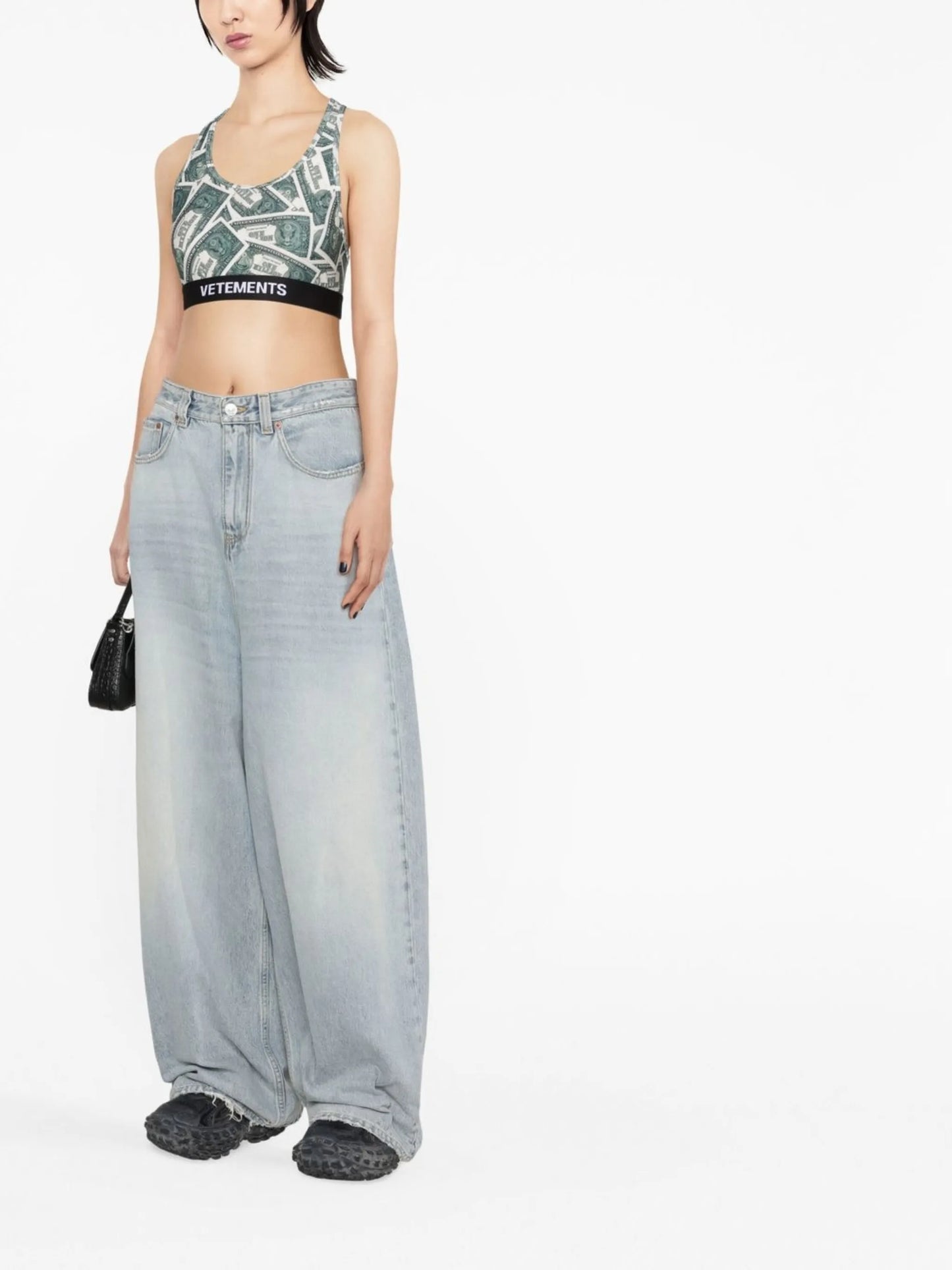 Million Dollar-print sports bra