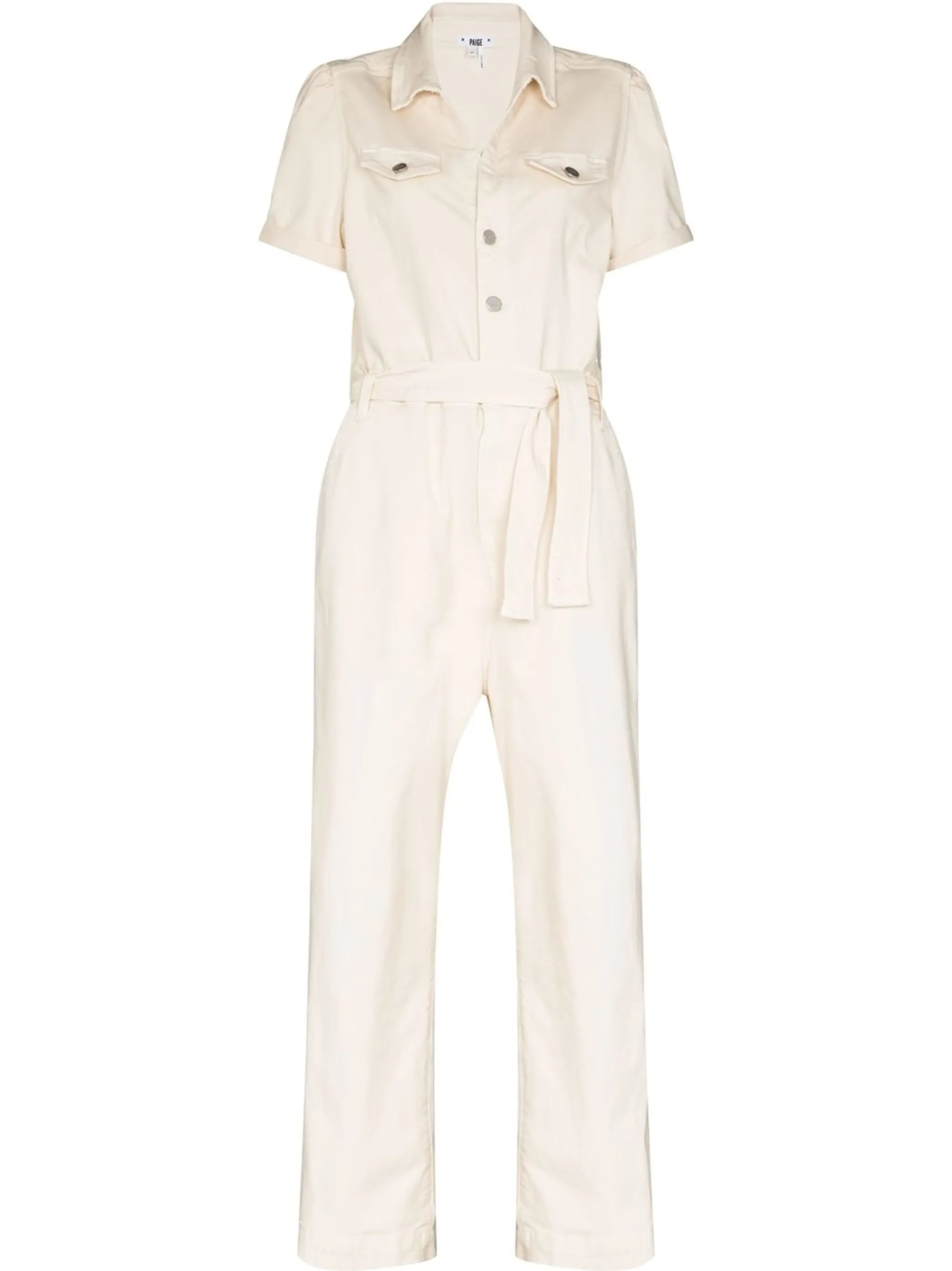Anessa short-sleeved jumpsuit