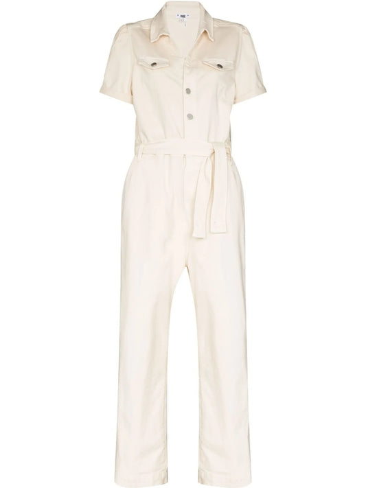 Anessa short-sleeved jumpsuit