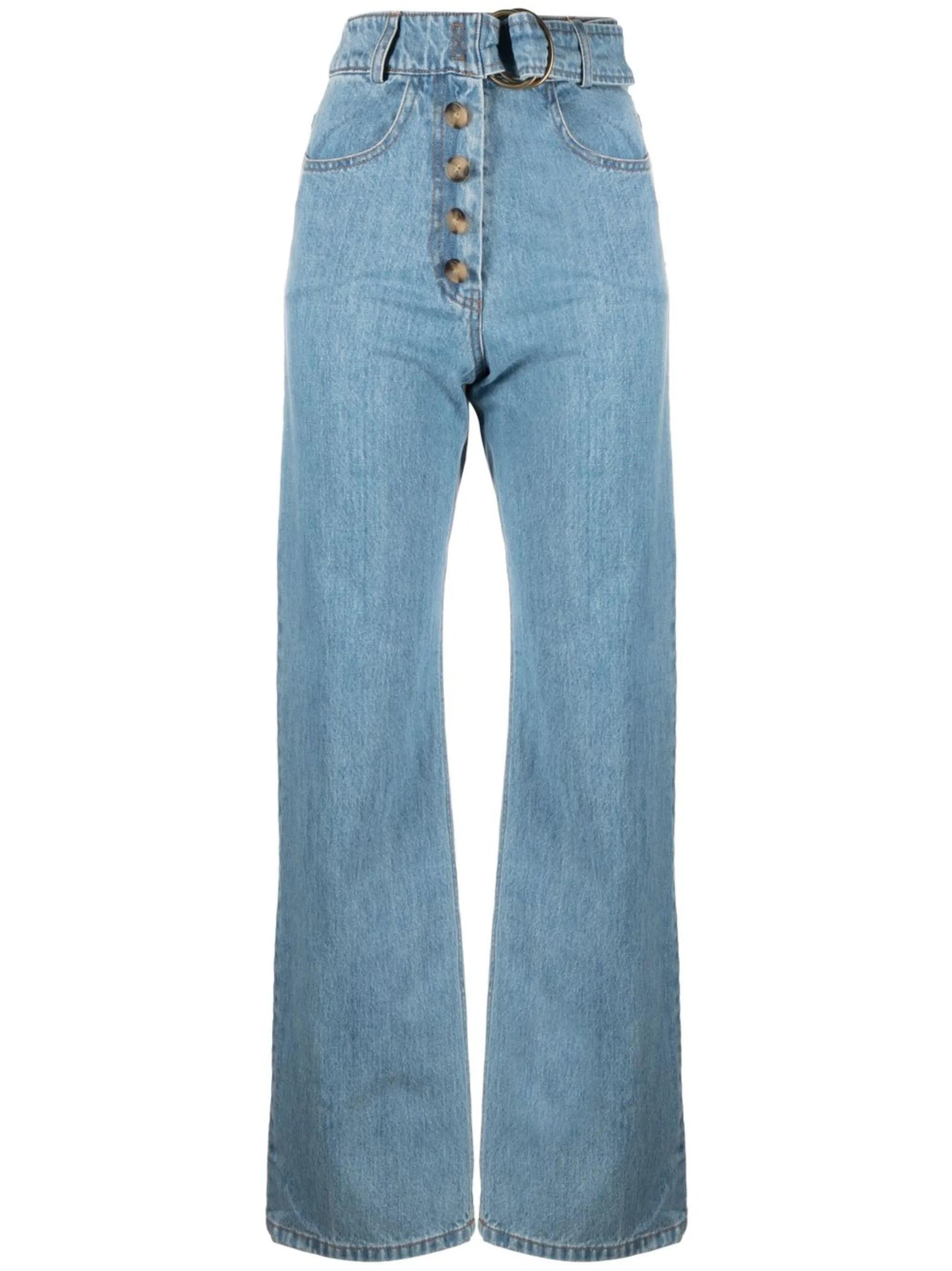 Emily high-rise wide-leg jeans