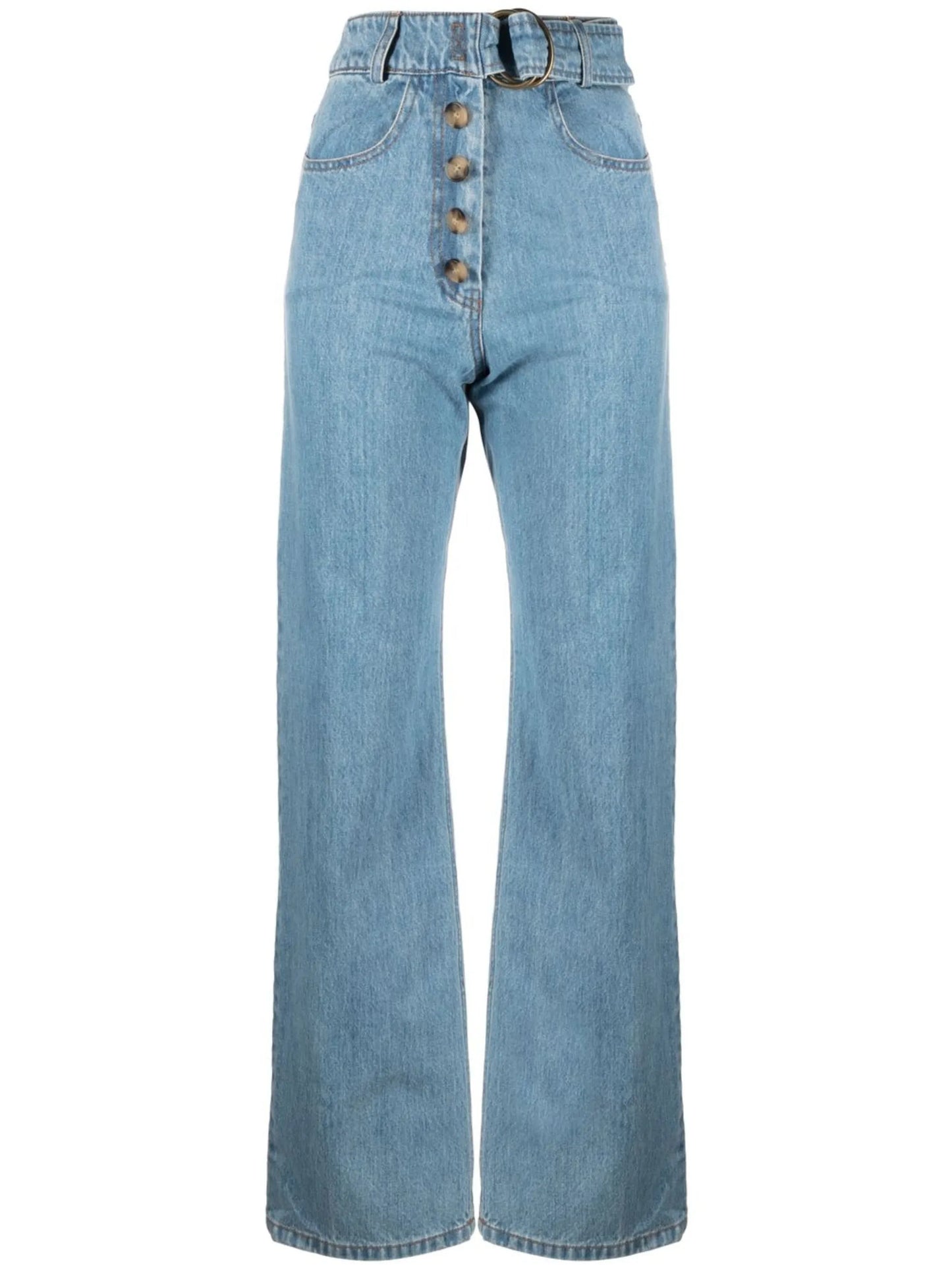 Emily high-rise wide-leg jeans