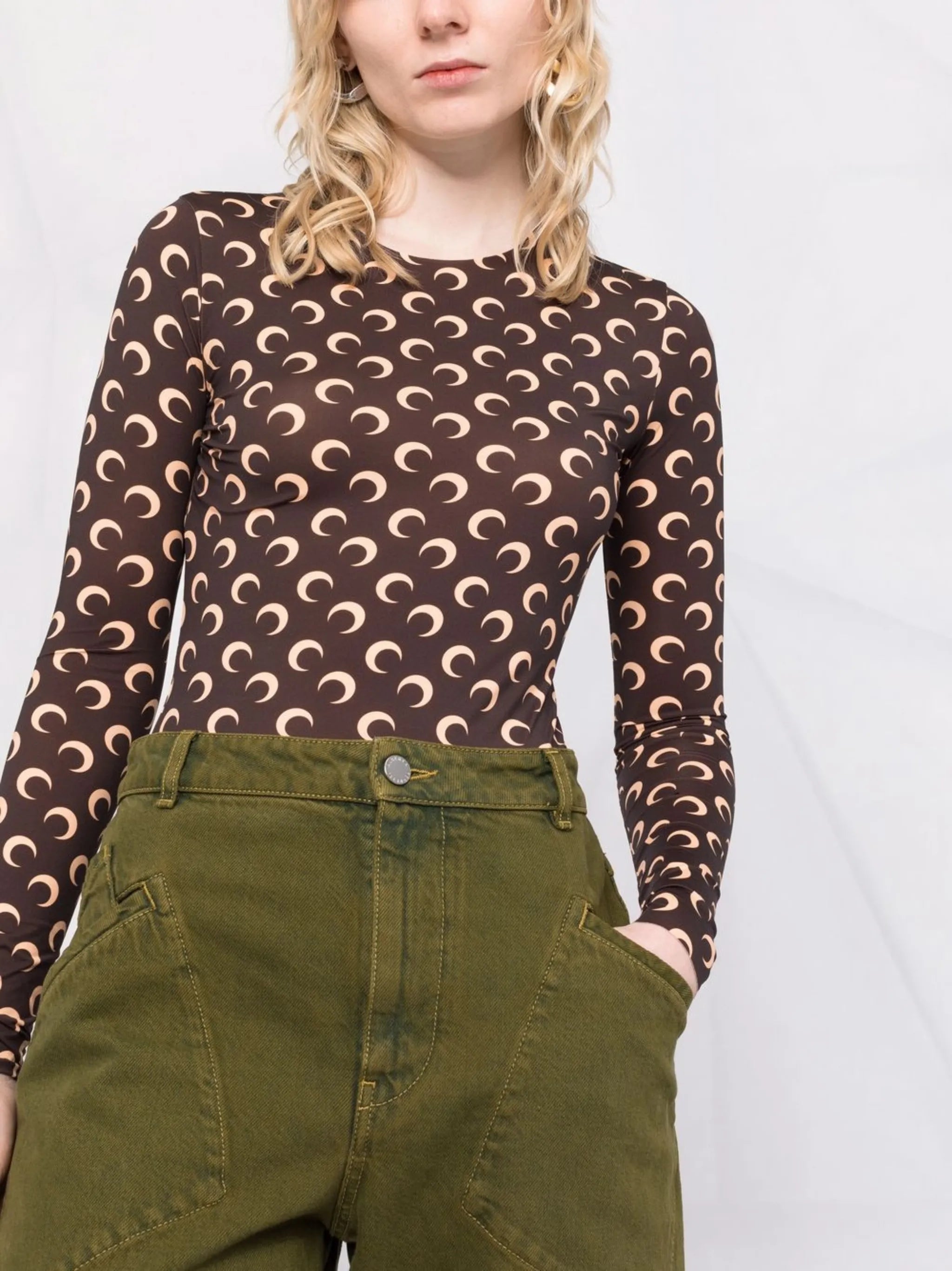 Second Skin moon-print top