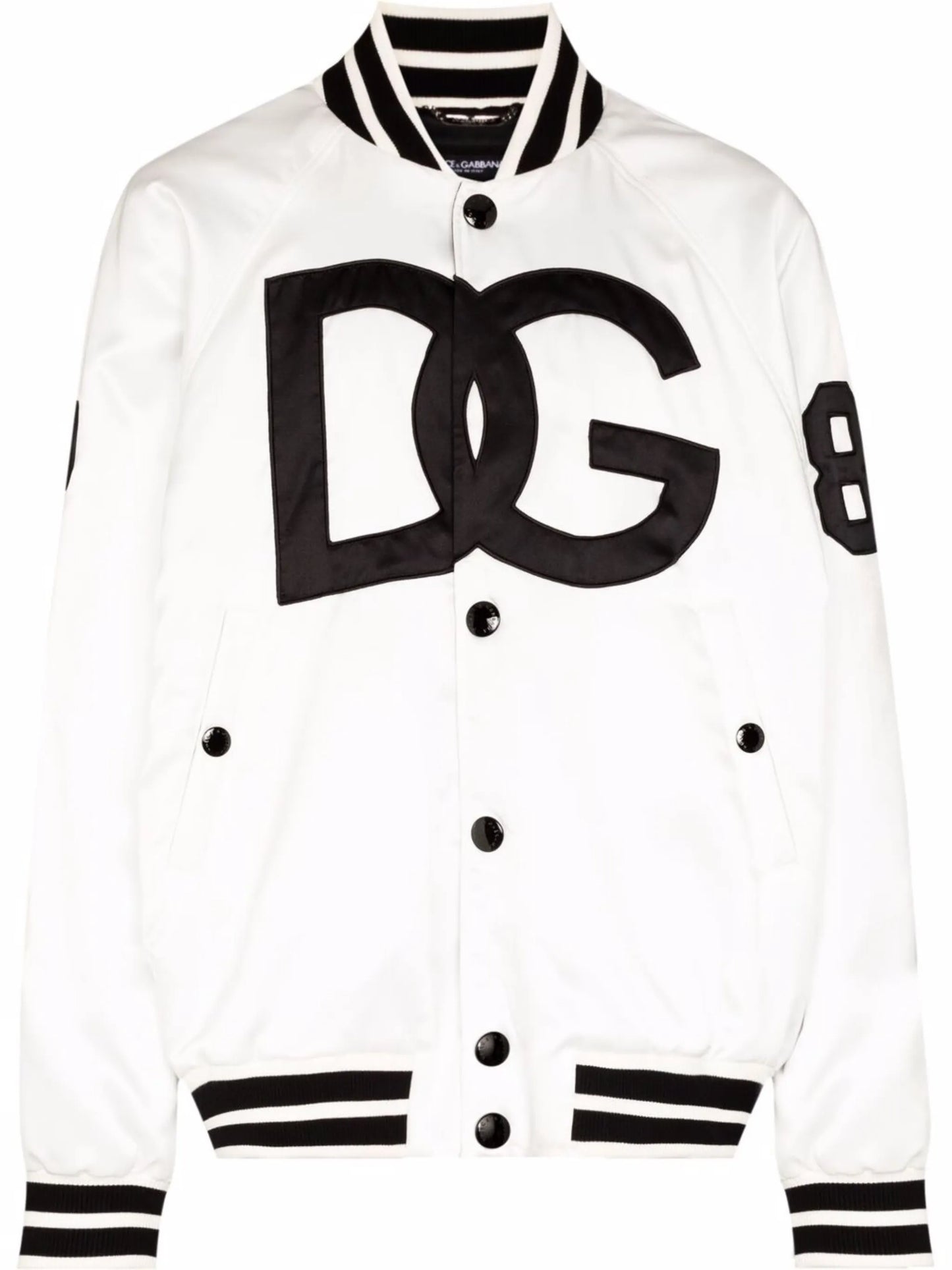 DG satin varsity jacket