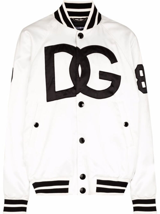 DG satin varsity jacket