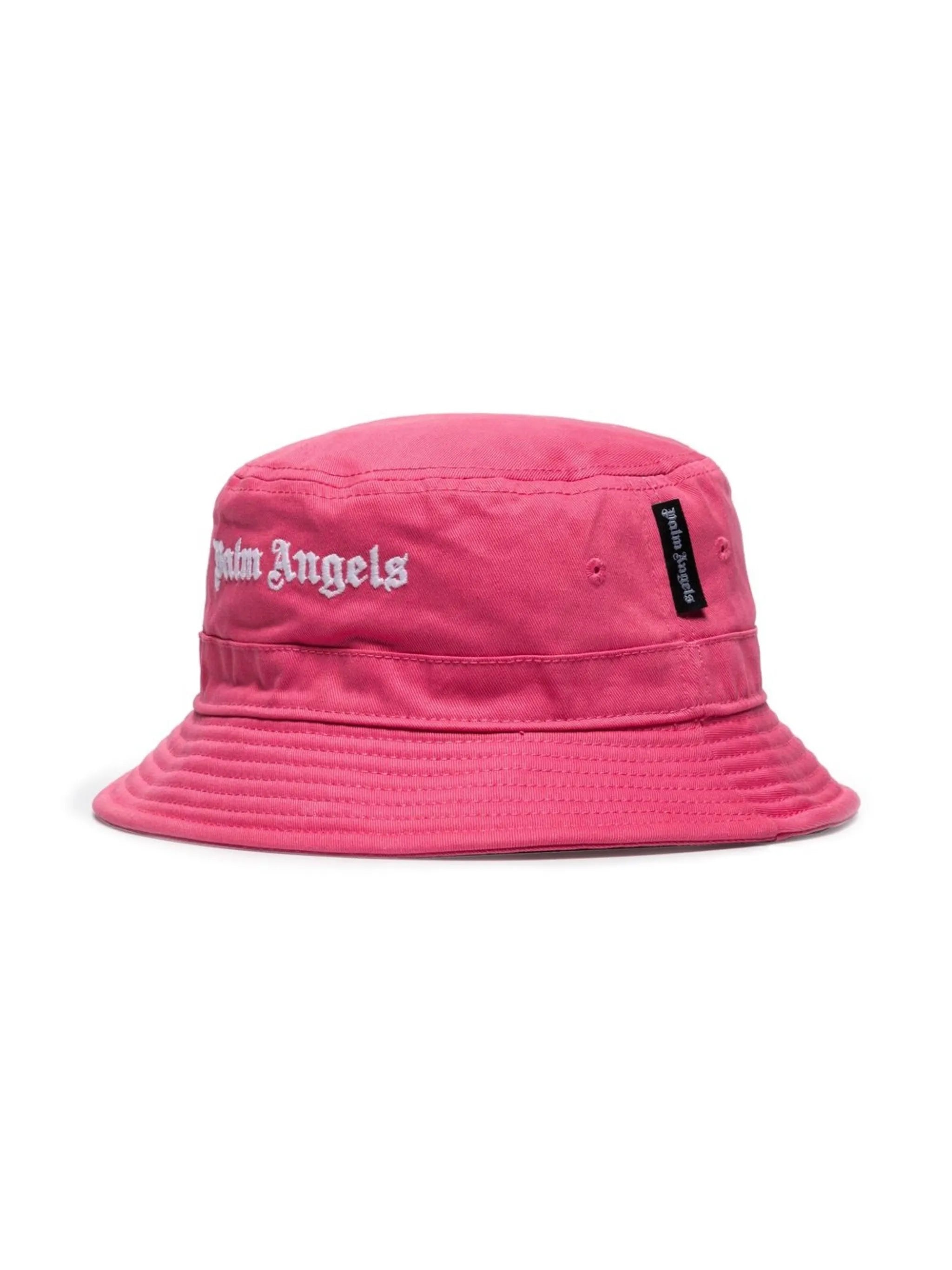 embroidered logo bucket hat