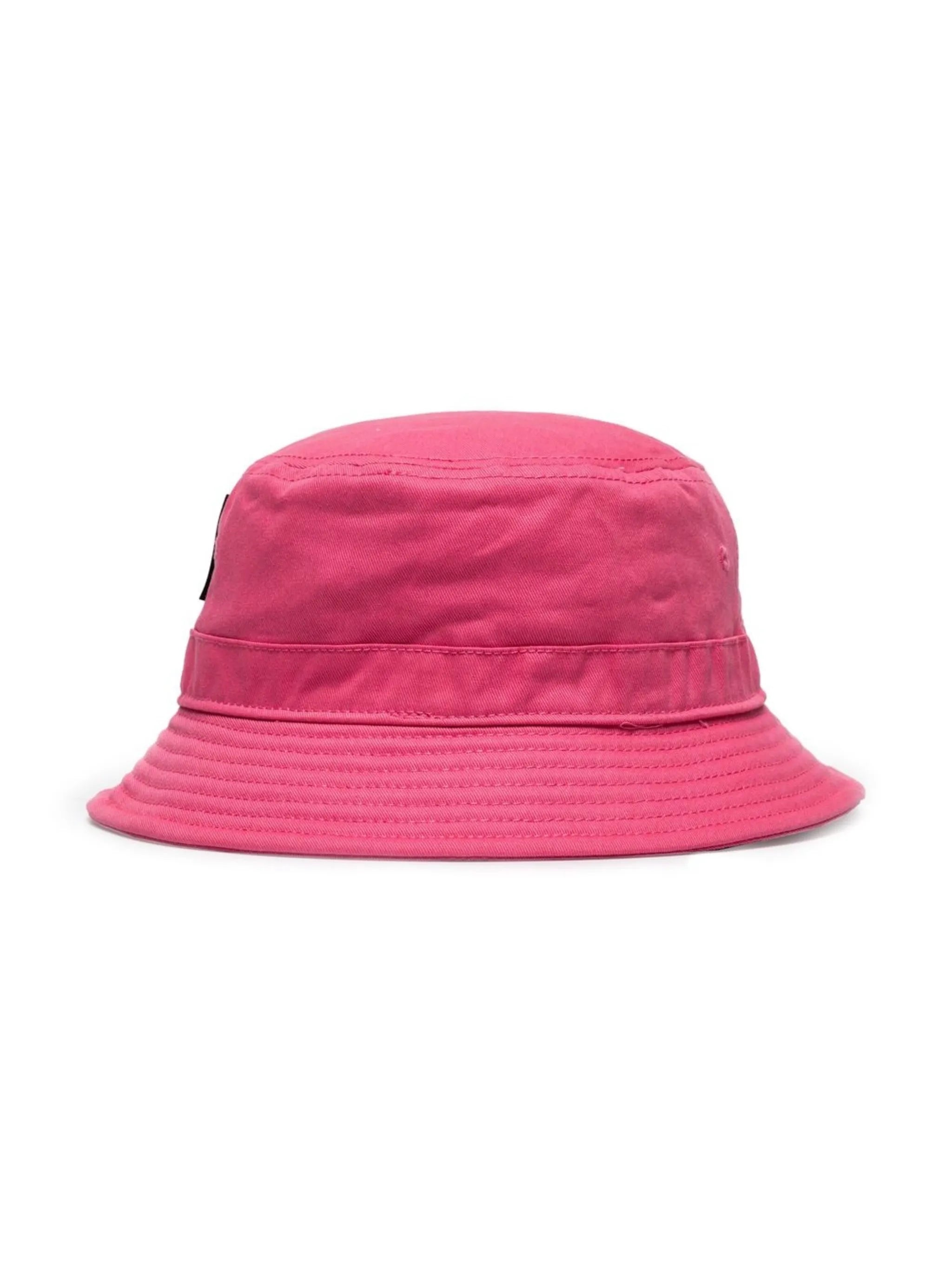 embroidered logo bucket hat