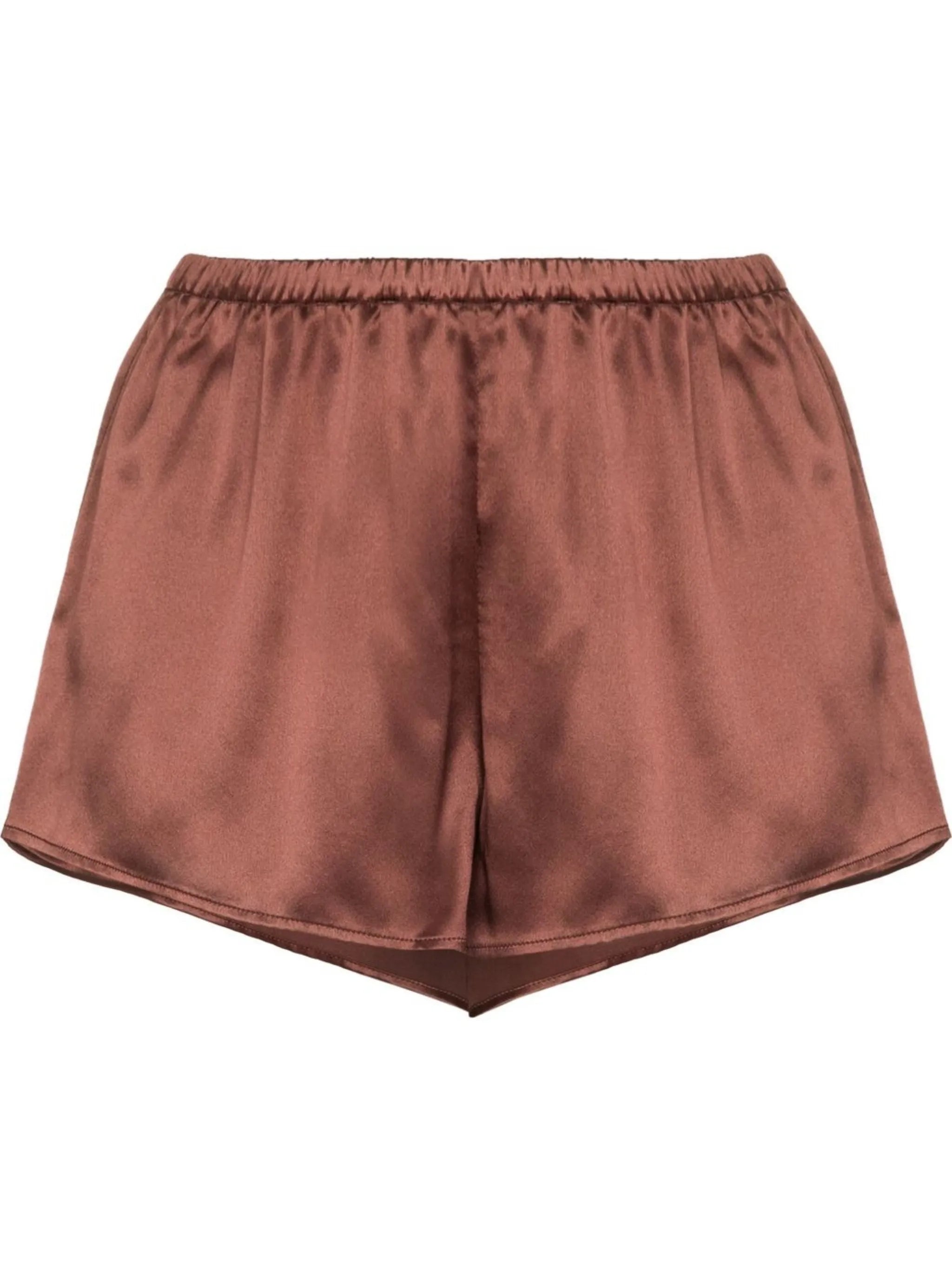 silk pajama shorts
