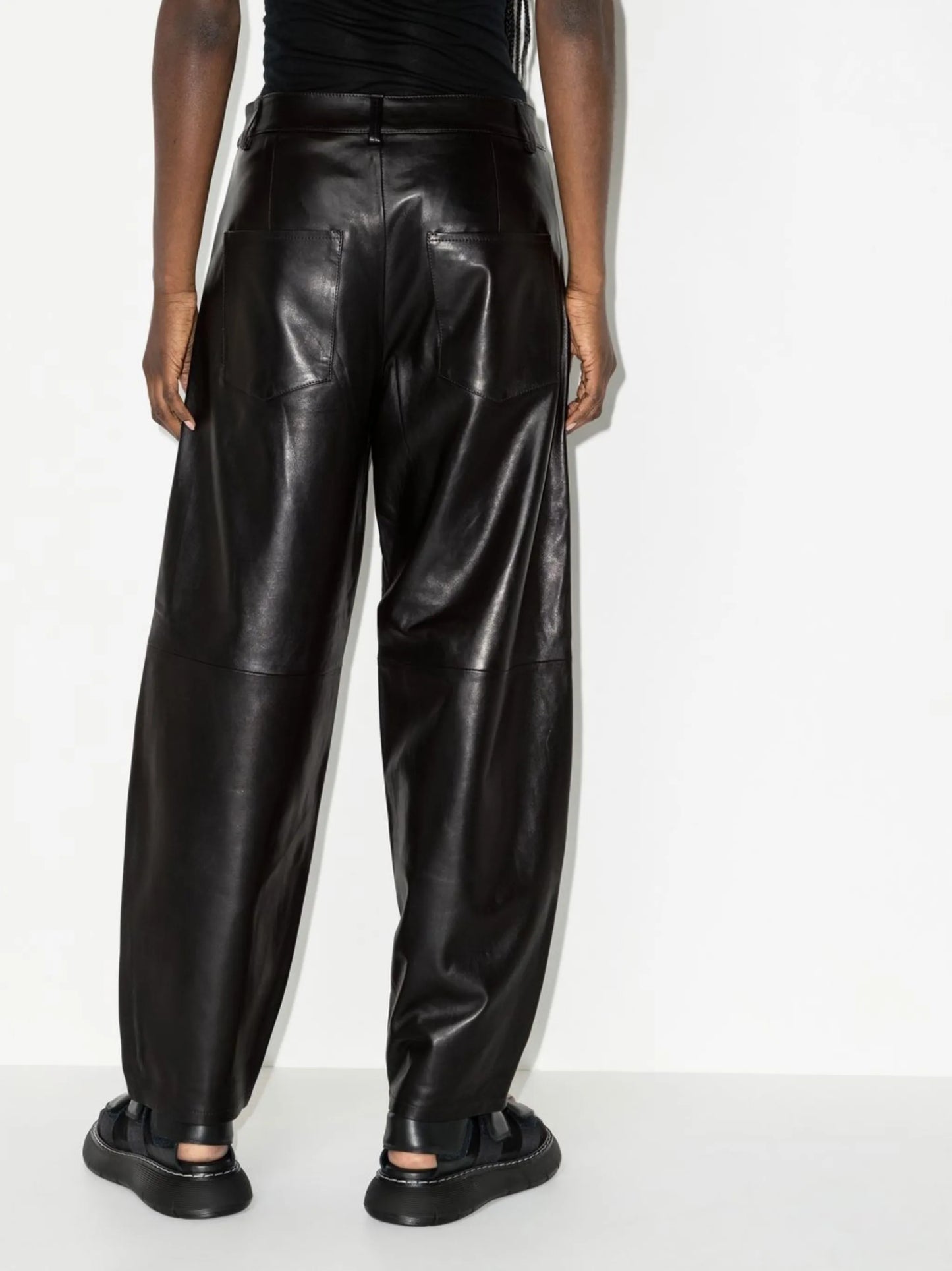Chamomile high-waist trousers