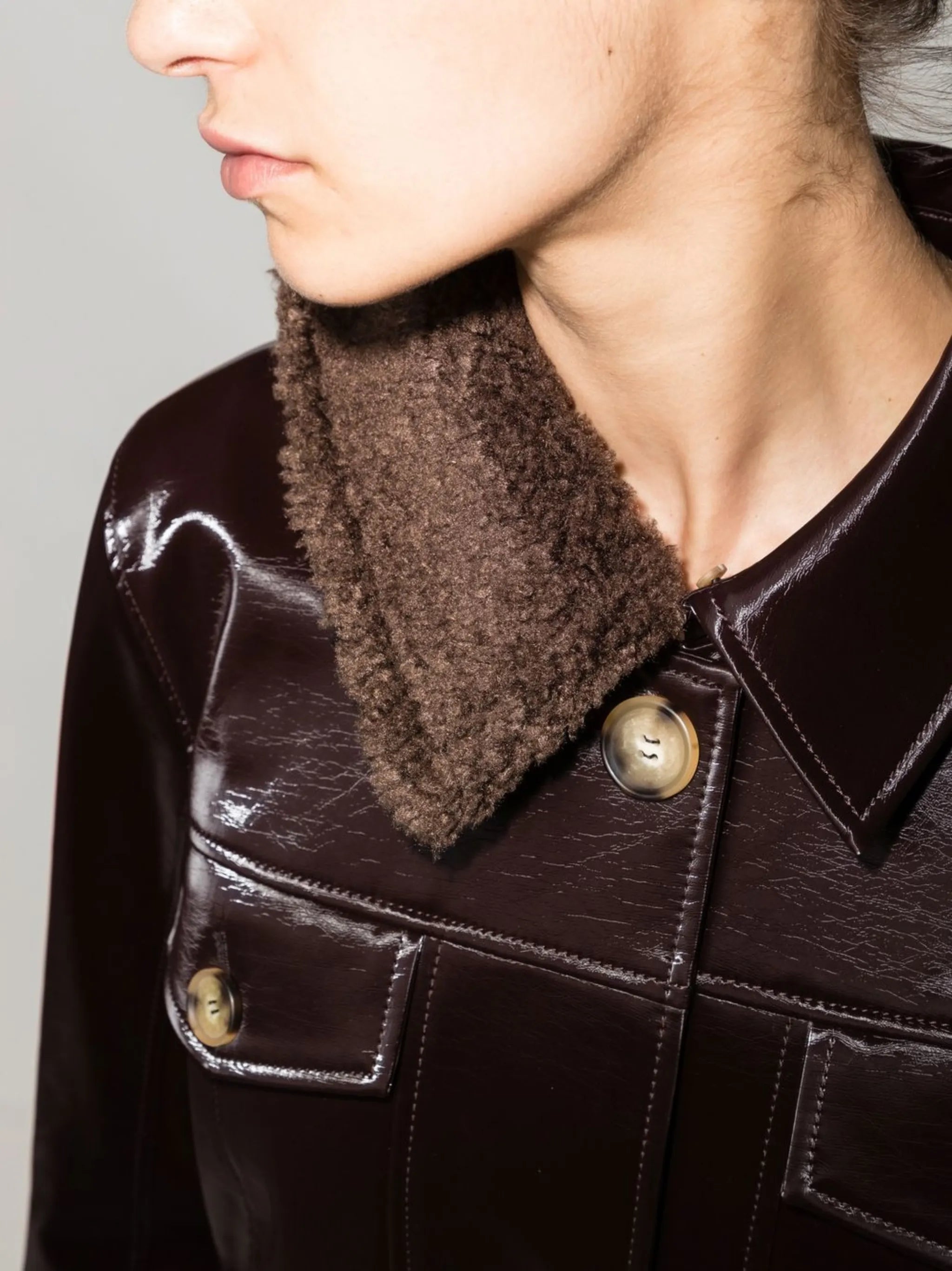 Hana single-breasted coat