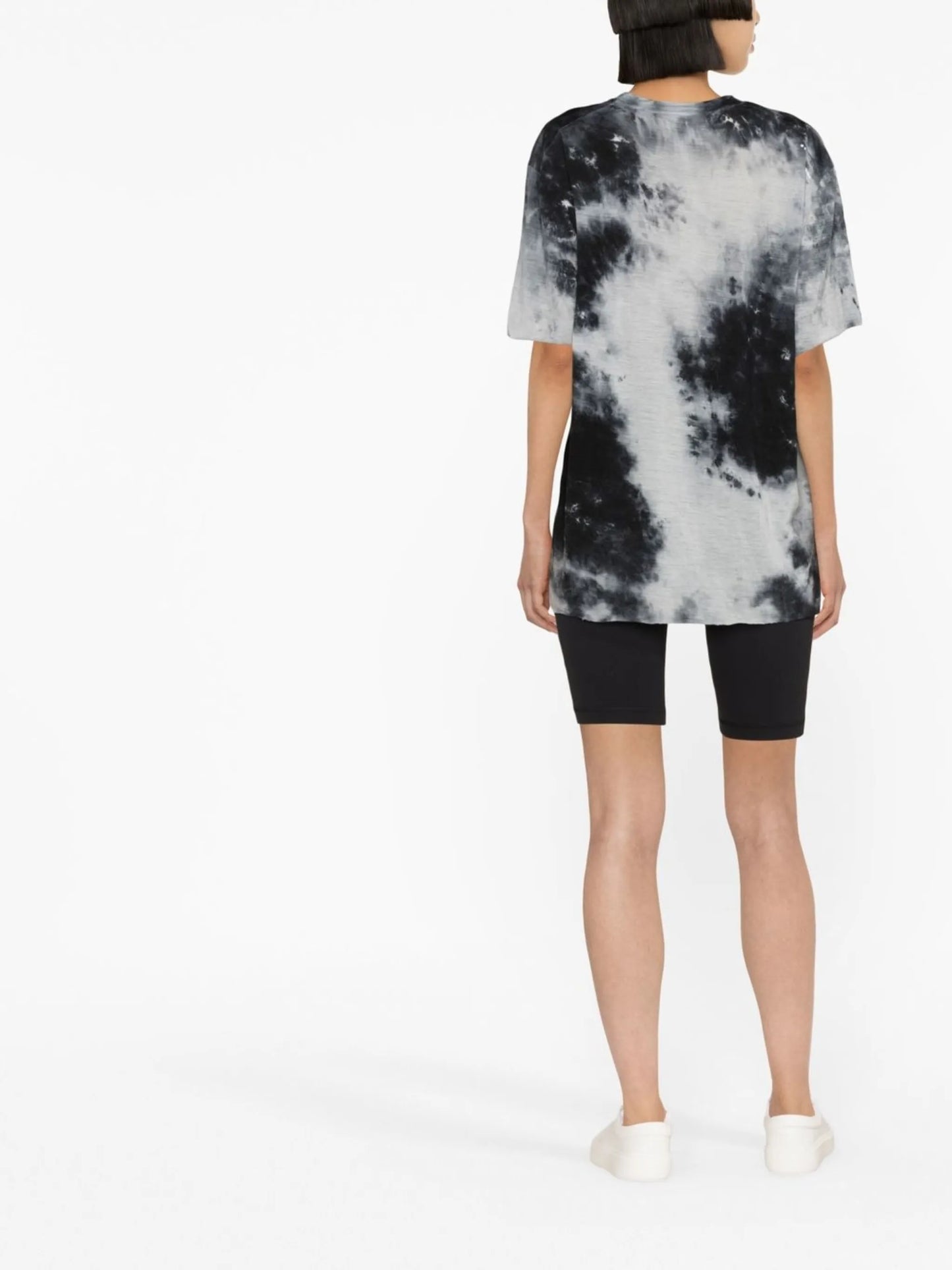 Grey CloudMerino Tie Dye T-shirt