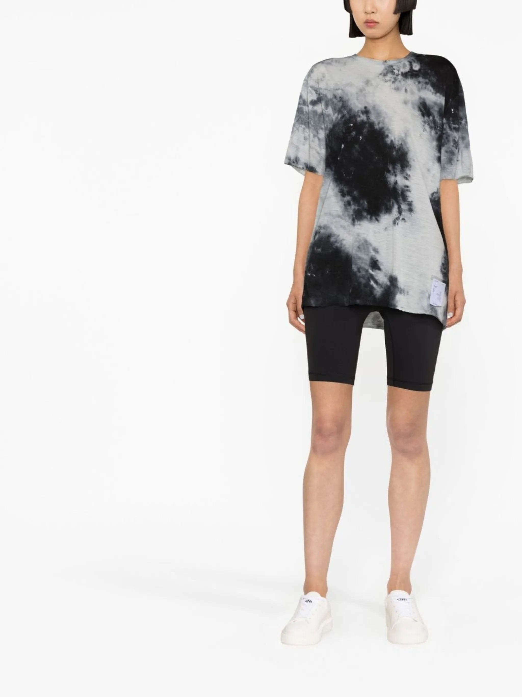 Grey CloudMerino Tie Dye T-shirt