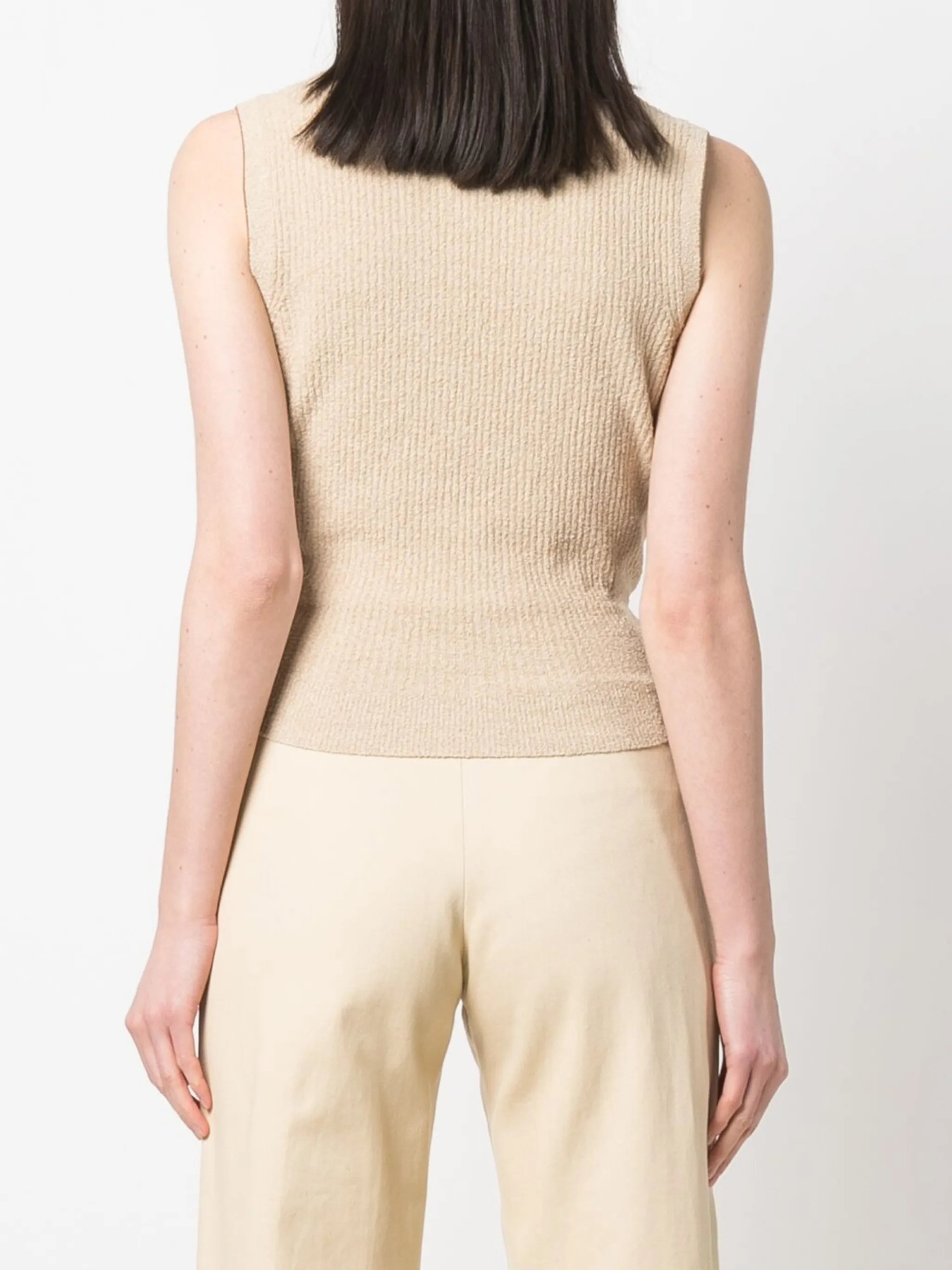 Le Haut Noue twist-front top