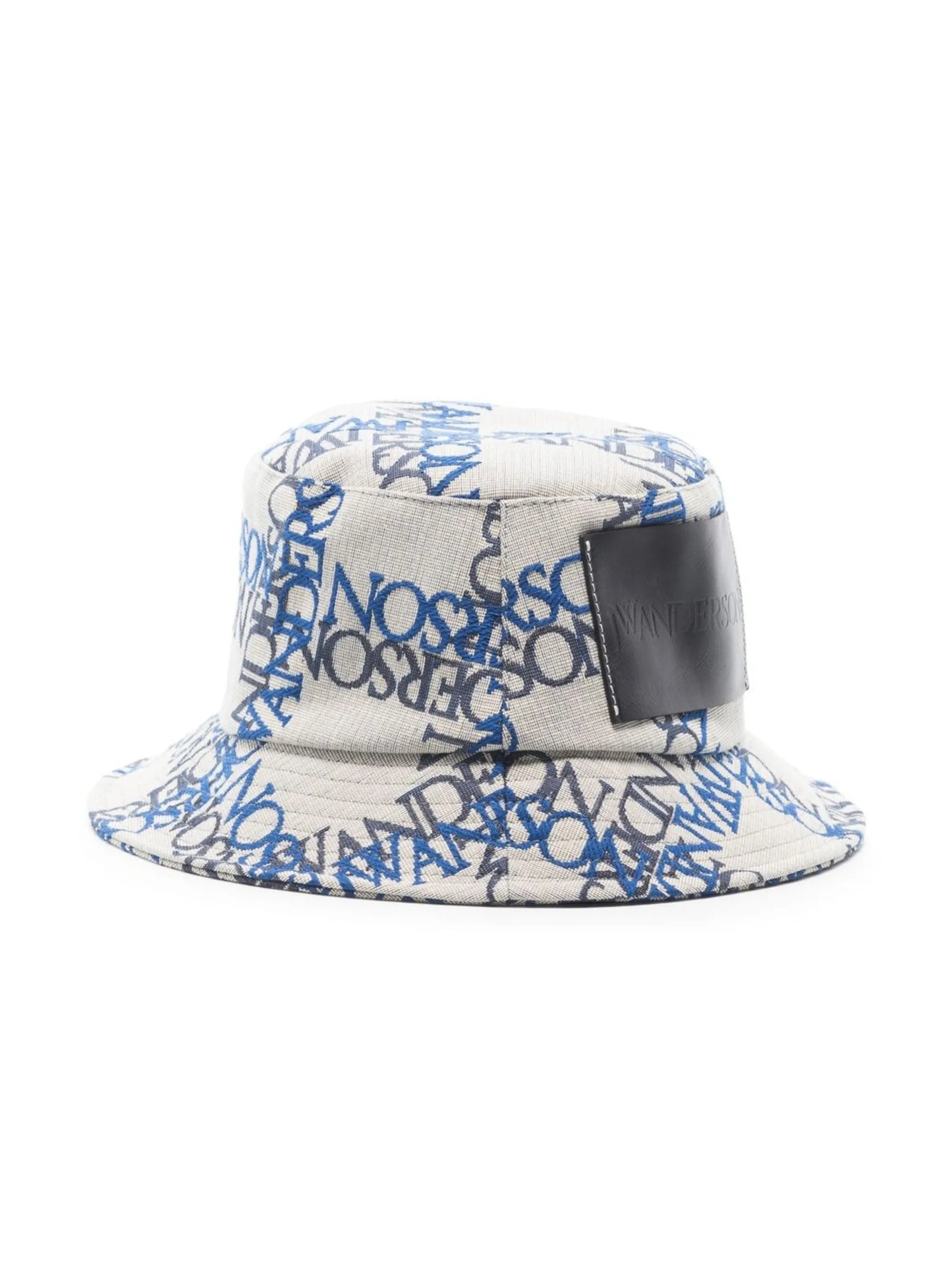 logo-jacquard bucket hat