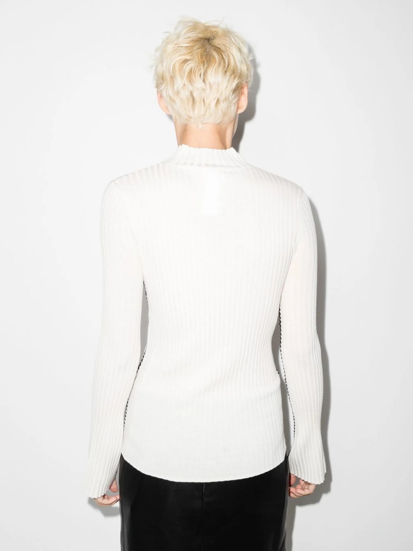 crochet-trim jumper