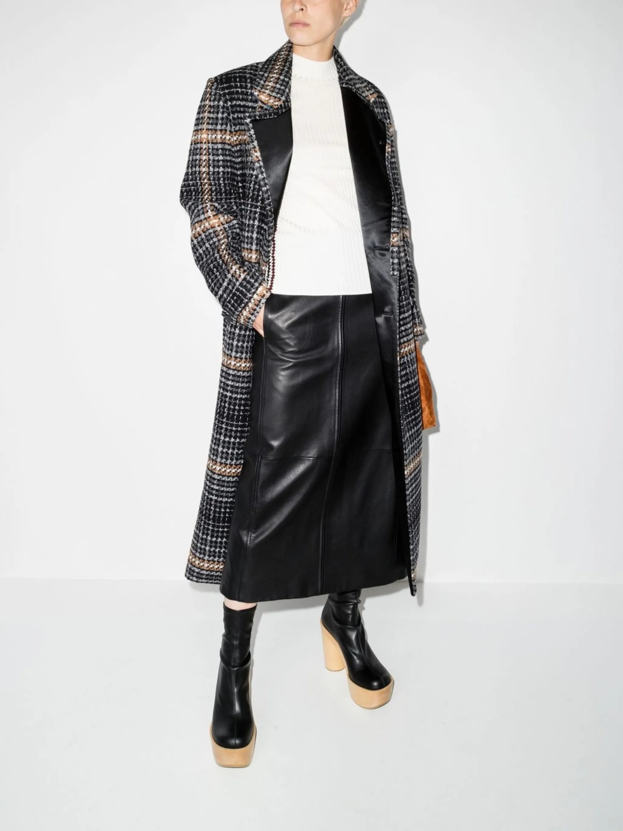 crochet-trim jumper