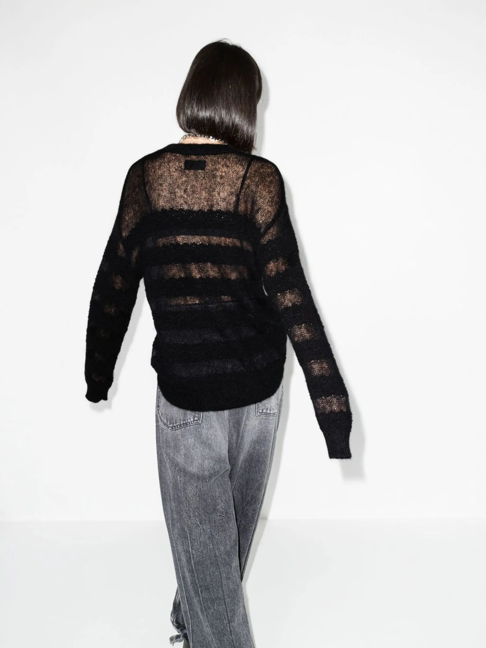 crew-neck jumper