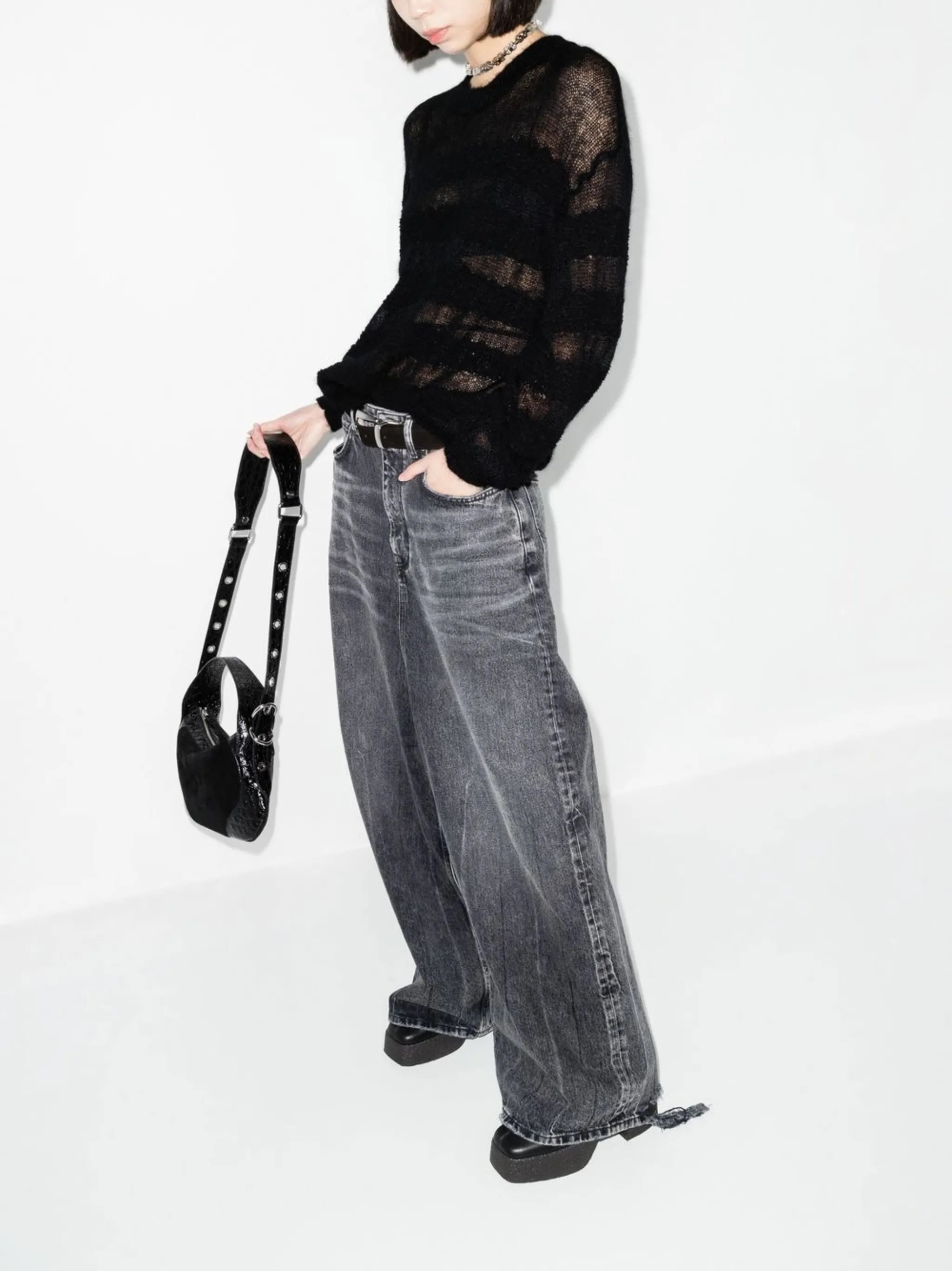 crew-neck jumper