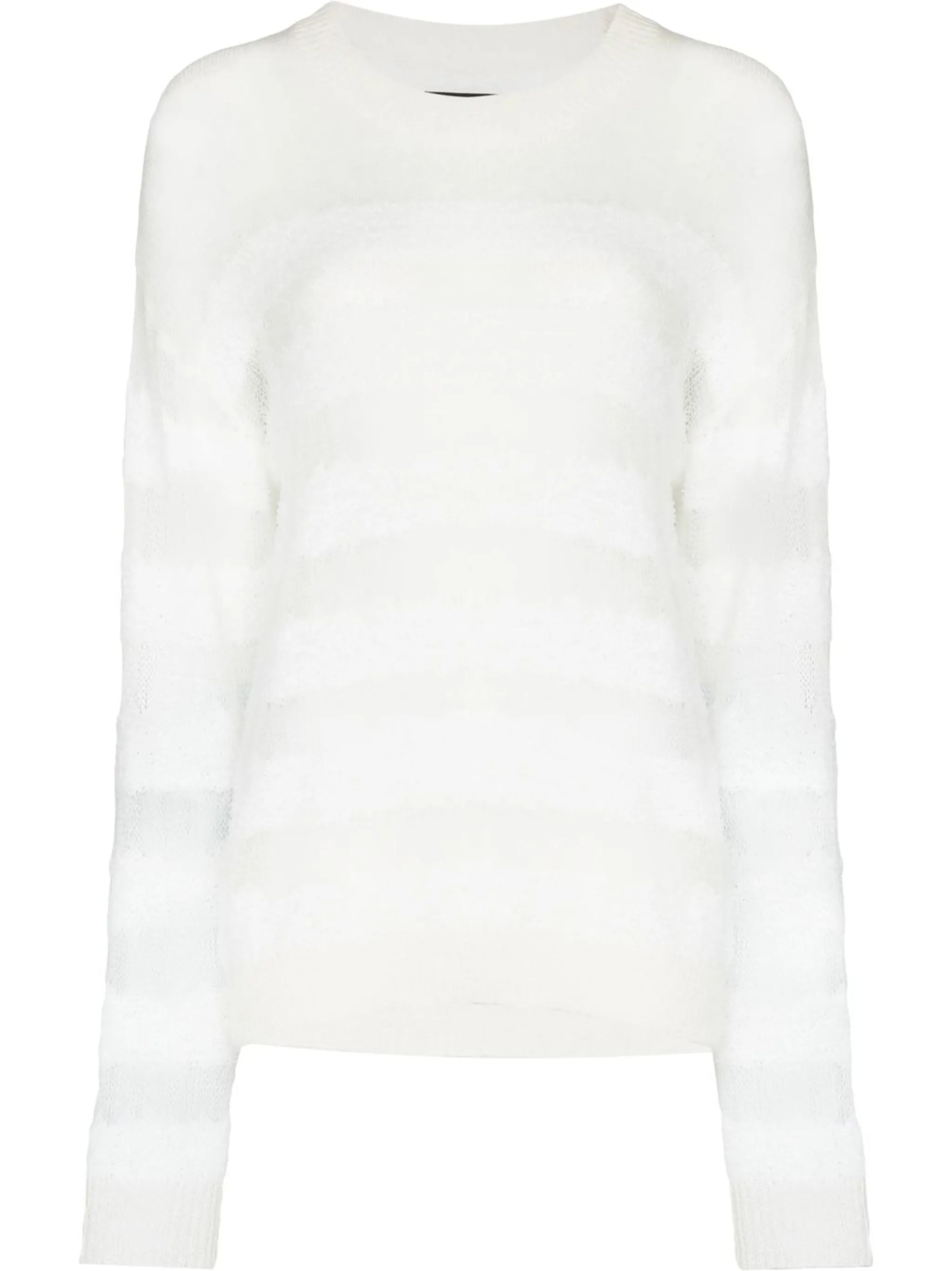 Agatha striped knitted top