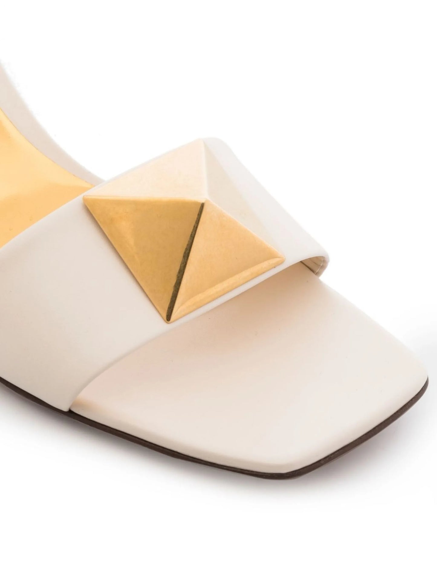 Rockstud 60mm block-heel sandals