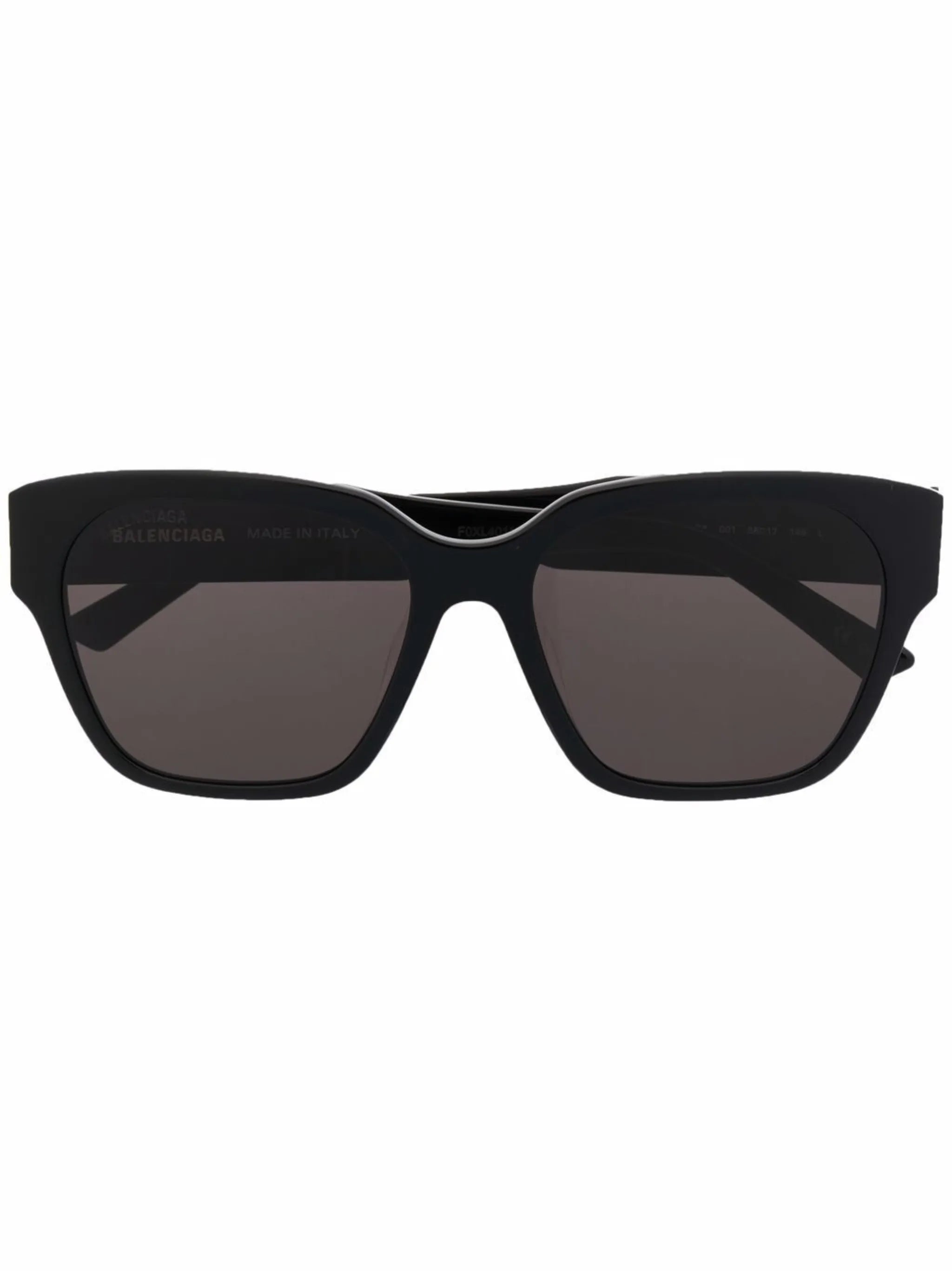 logo-print square-frame sunglasses