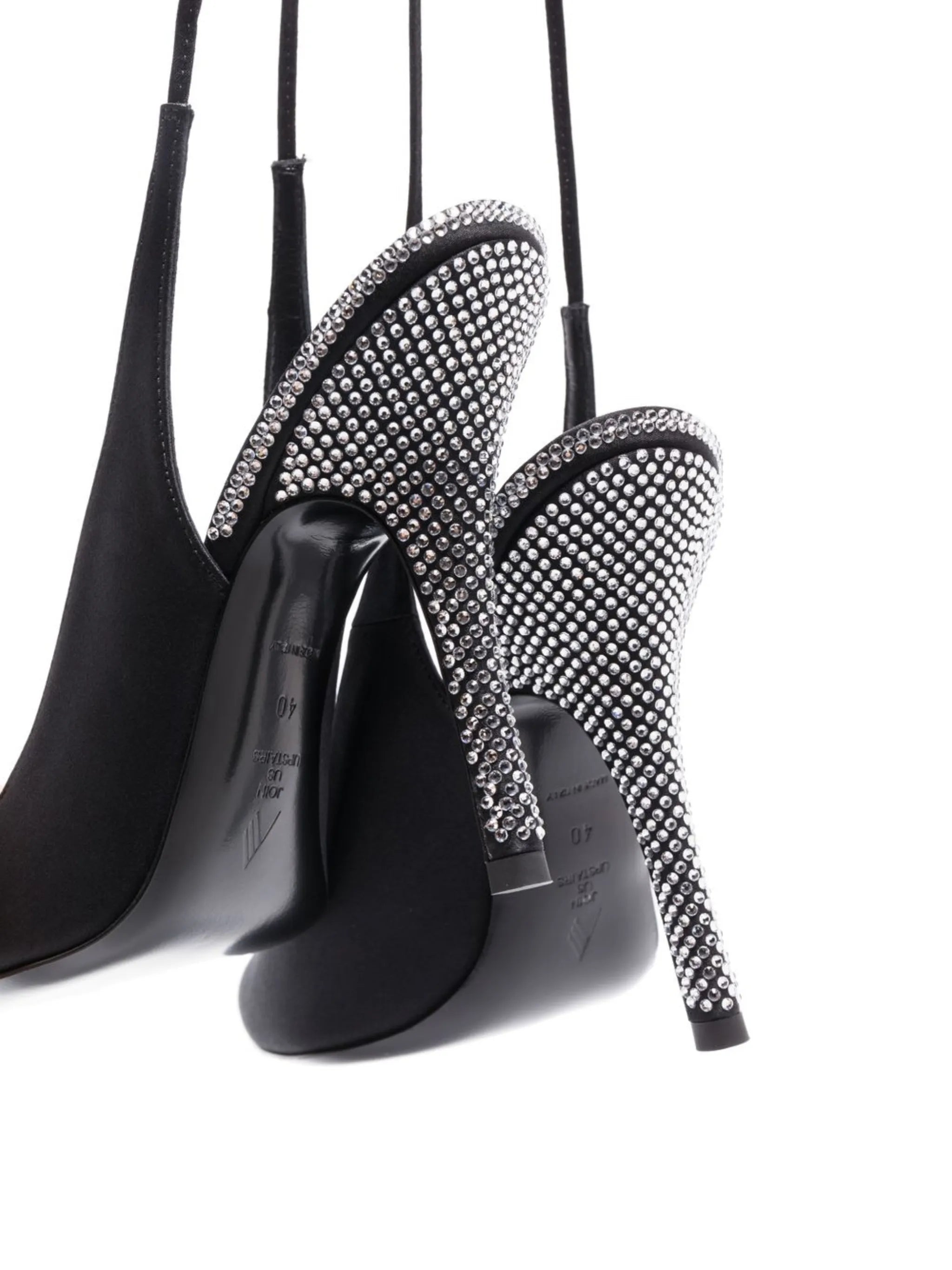 105mm Venus embellished pumps