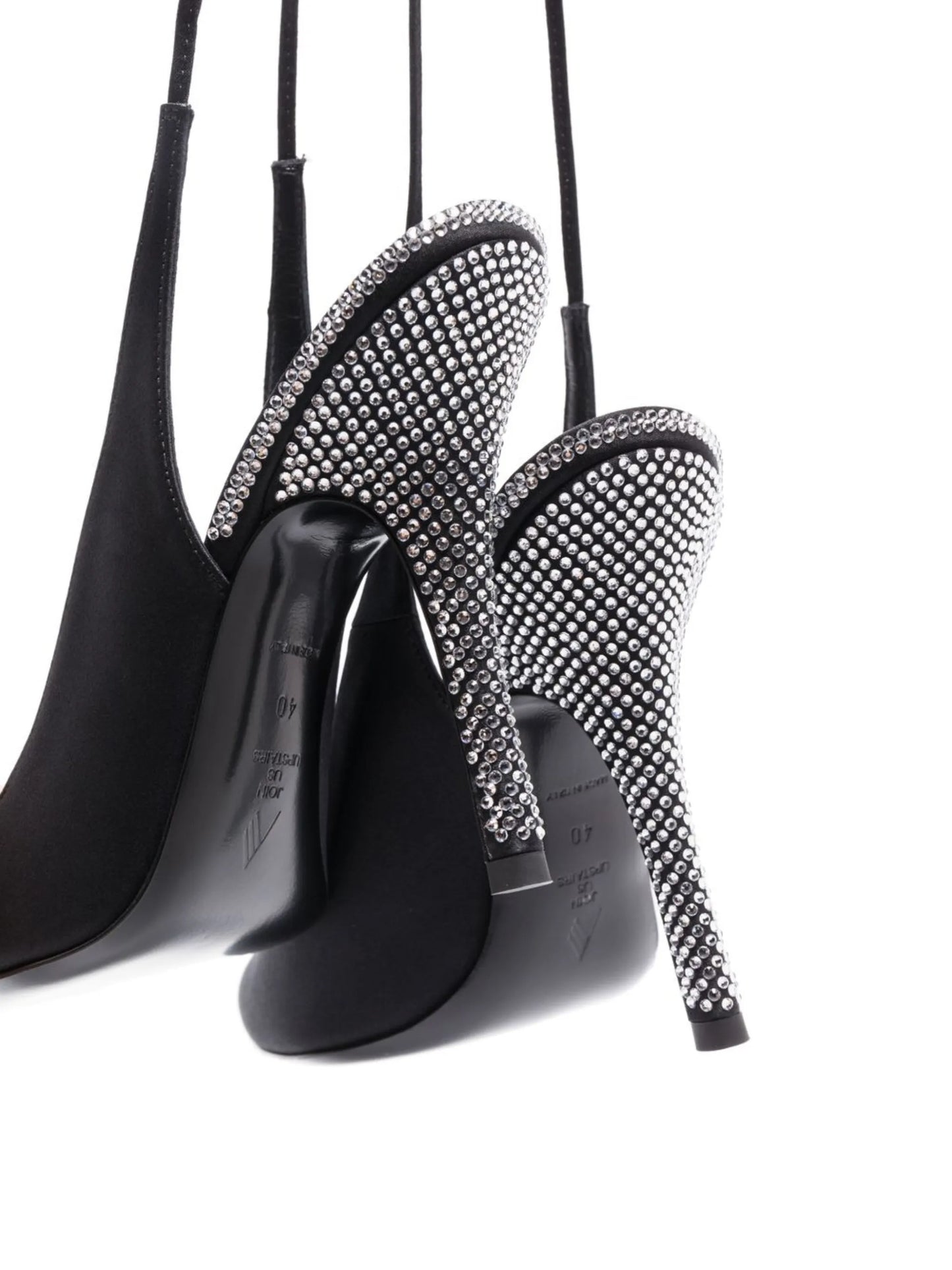105mm Venus embellished pumps