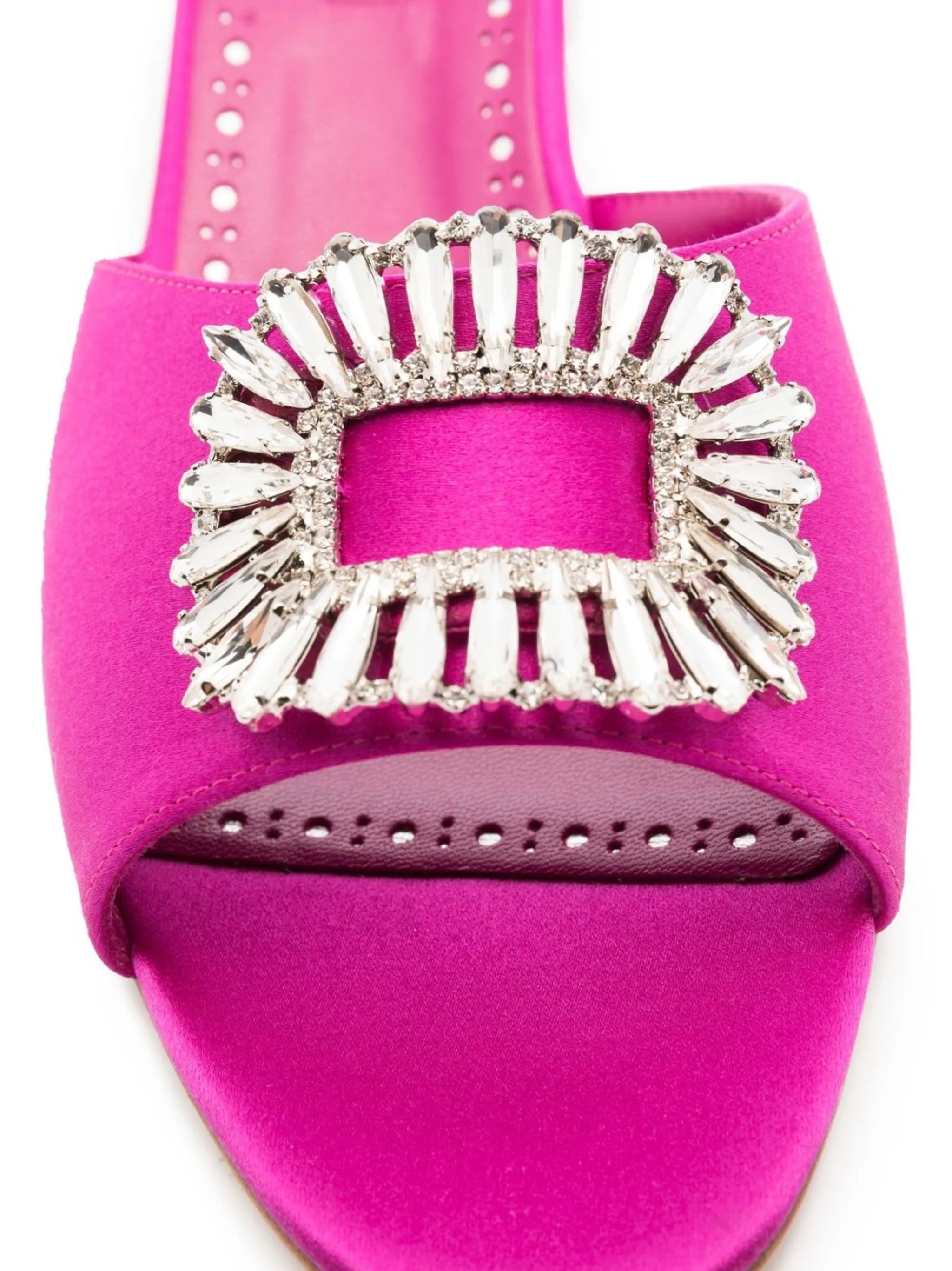 60mm crystal-buckle sandals