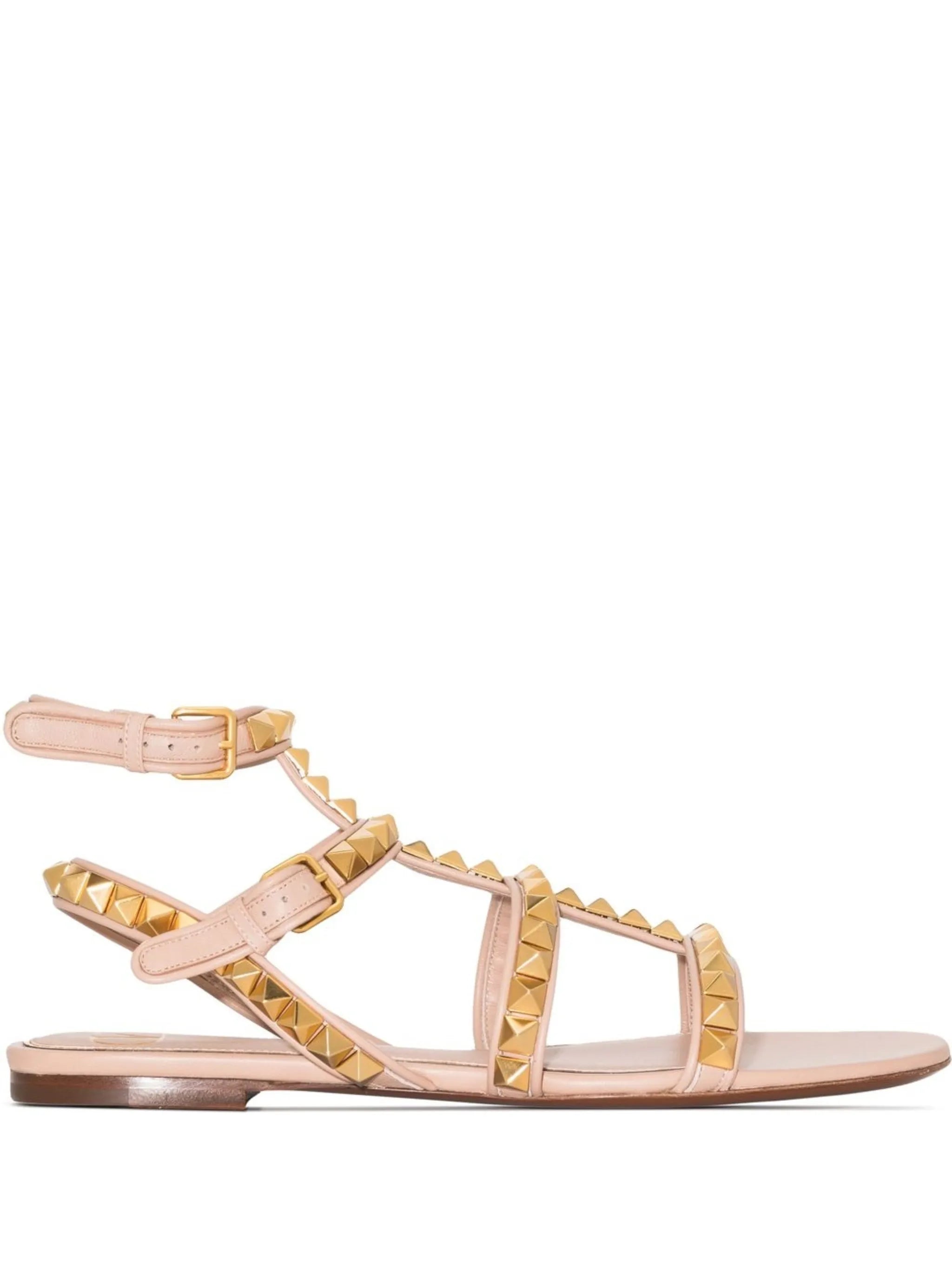 Rockstud No Limit caged sandals