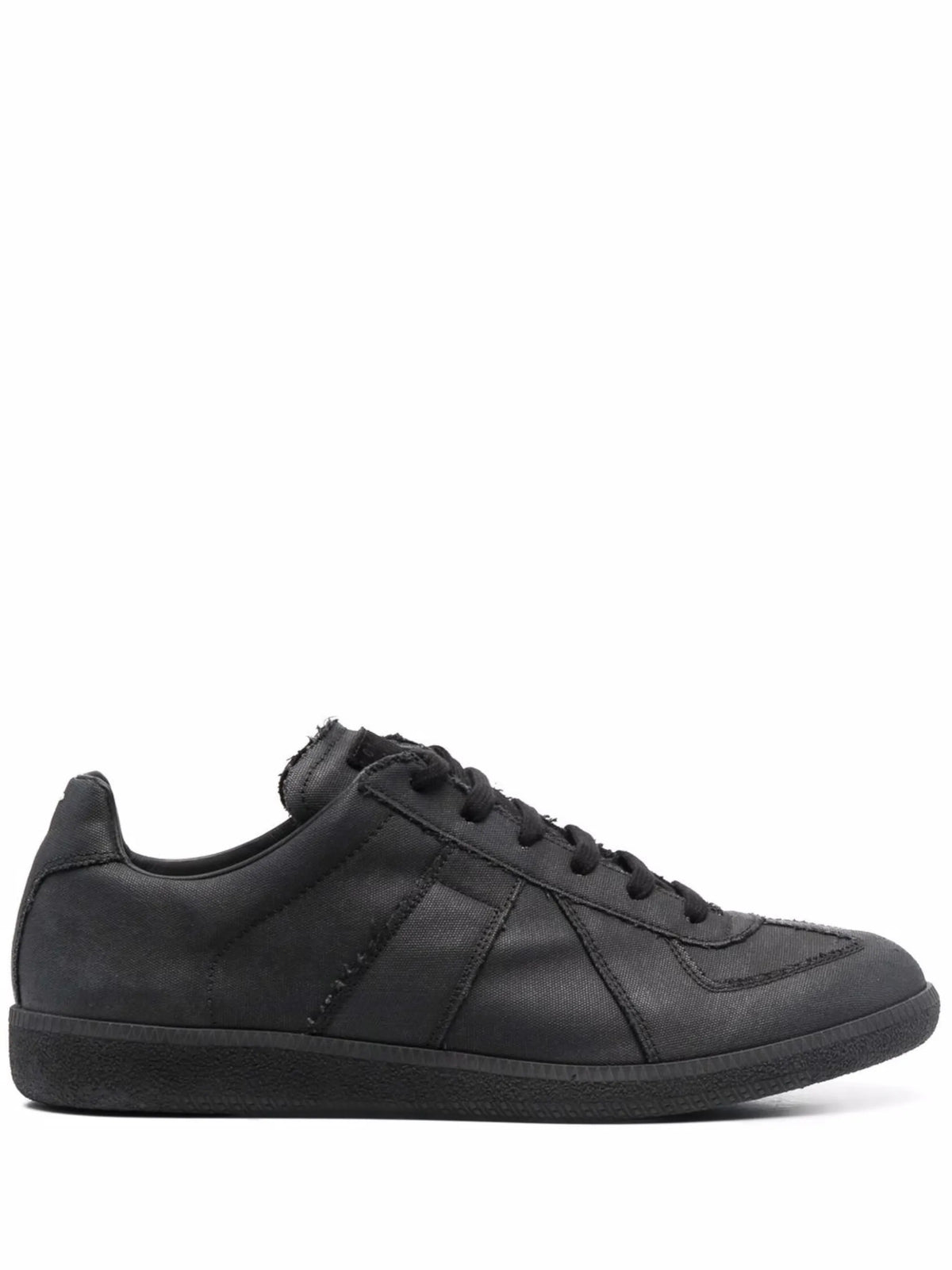 Replica geometric panelled sneakers