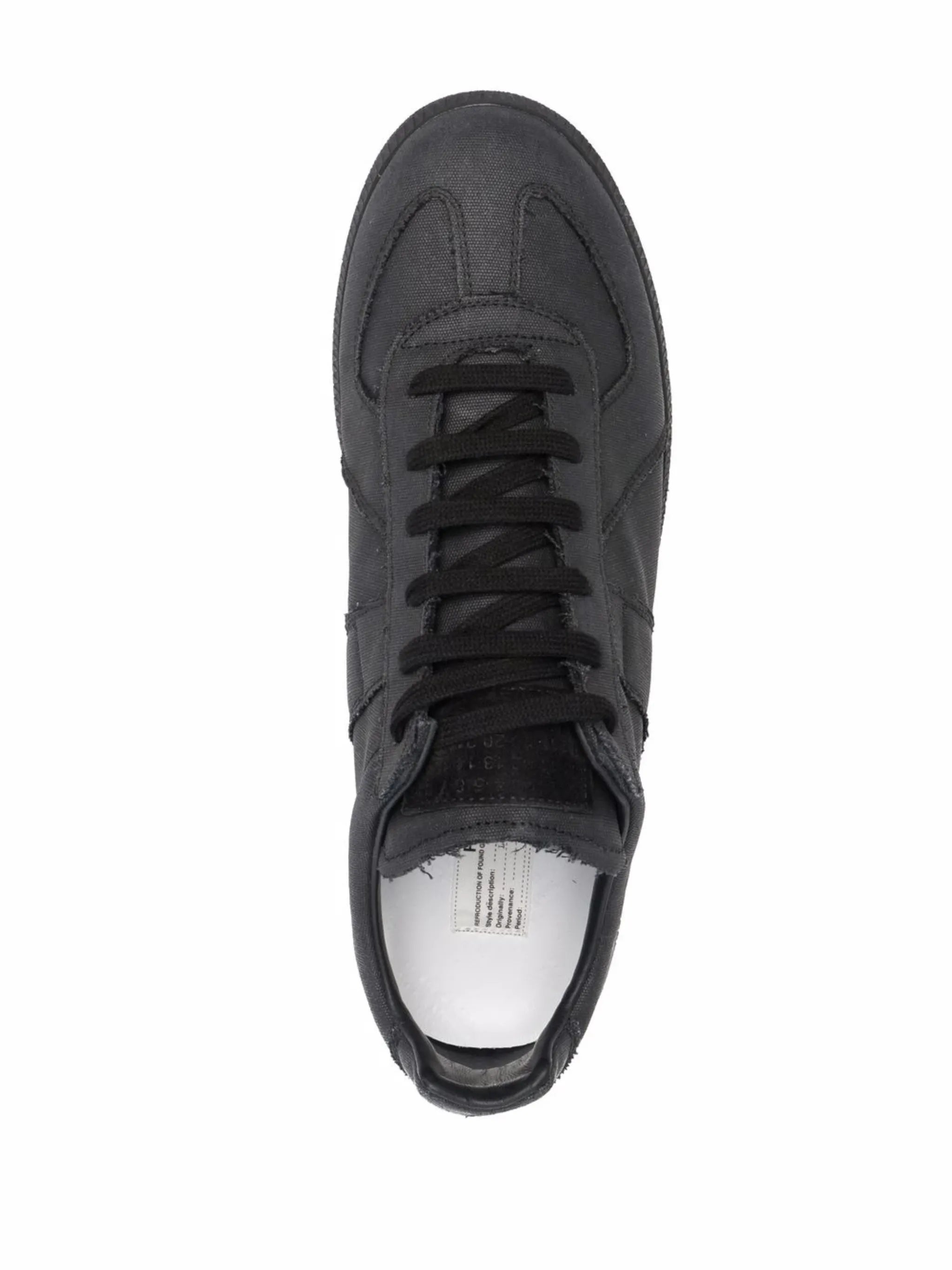 Replica geometric panelled sneakers