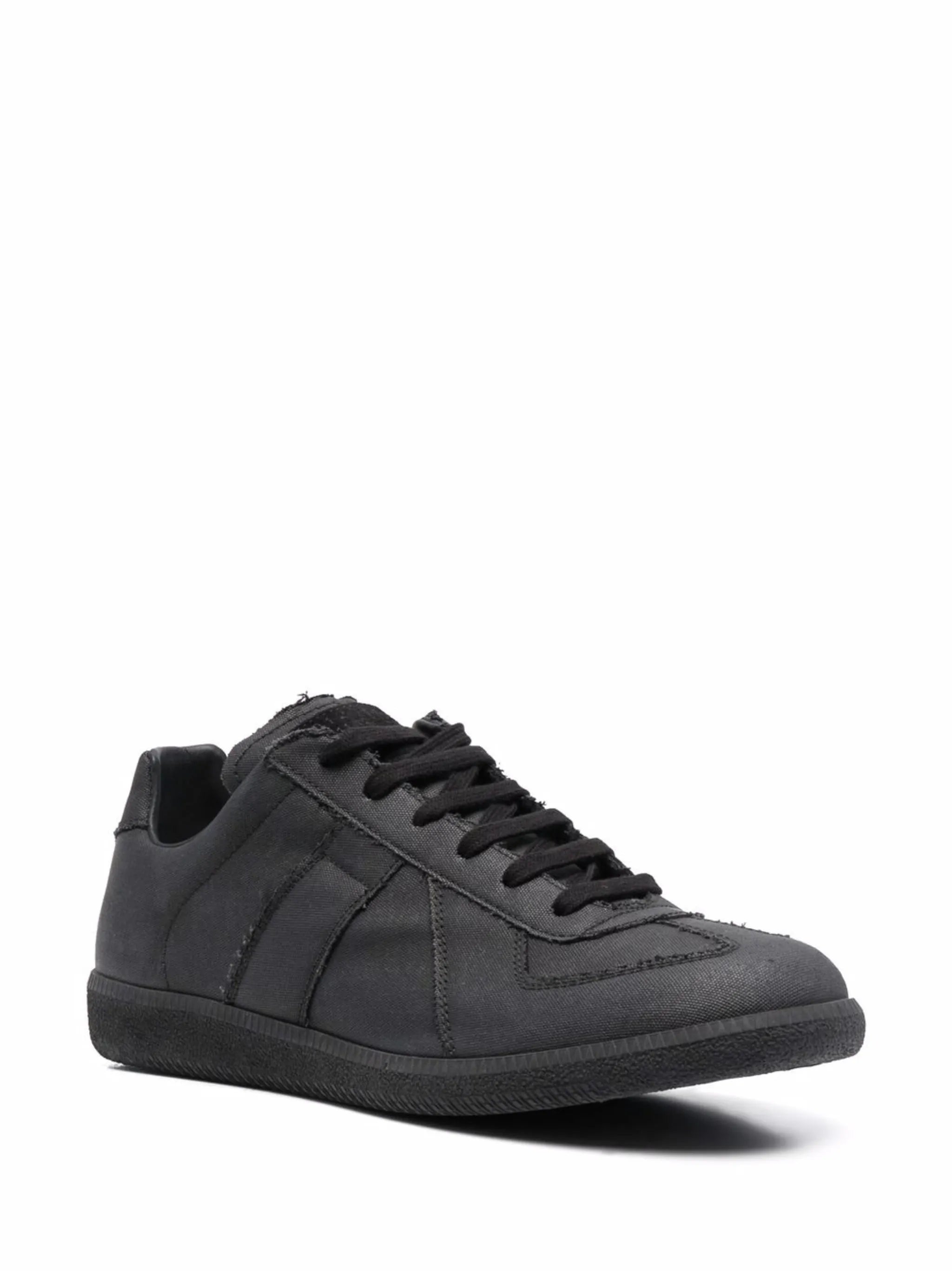 Replica geometric panelled sneakers