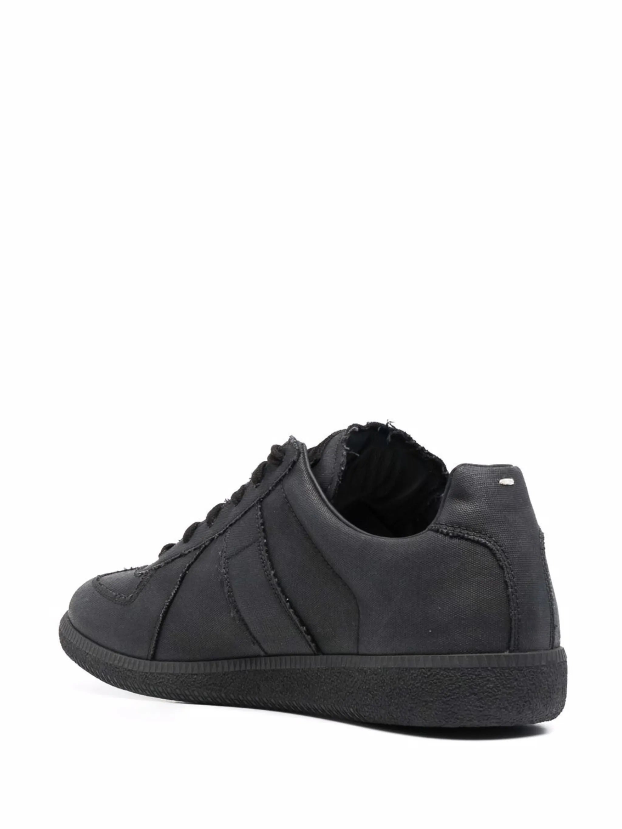 Replica geometric panelled sneakers