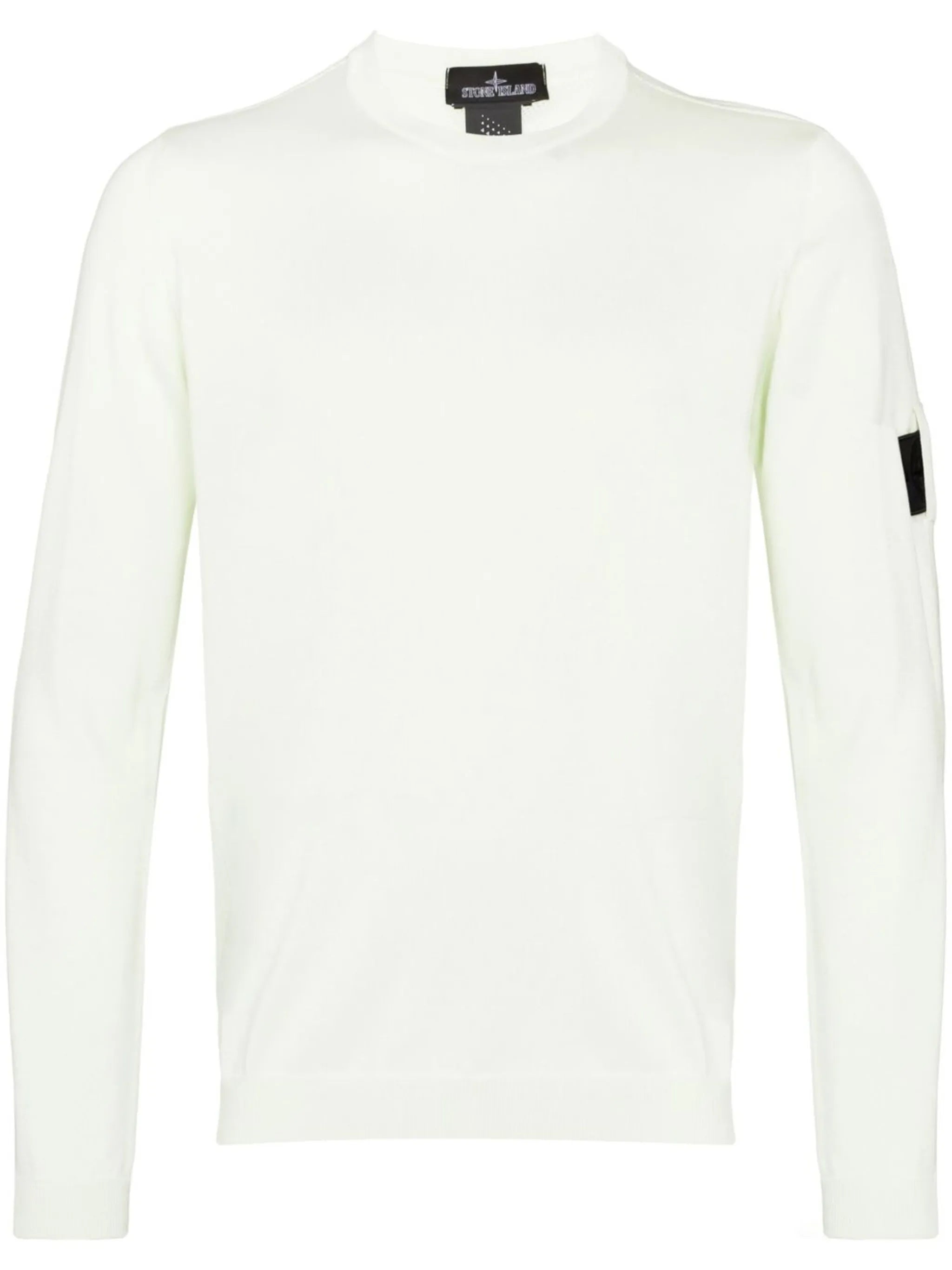 logo-patch long-sleeve top