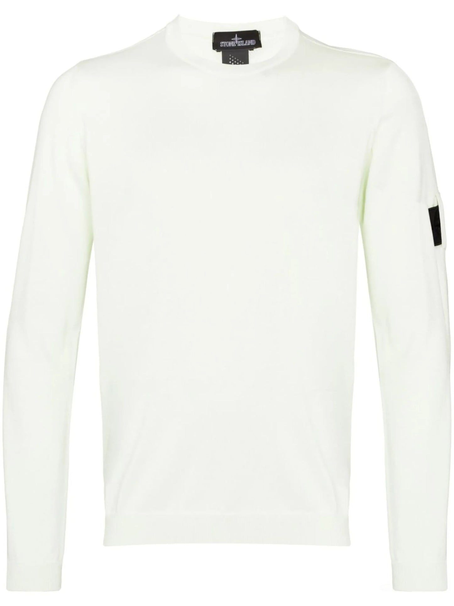 logo-patch long-sleeve top
