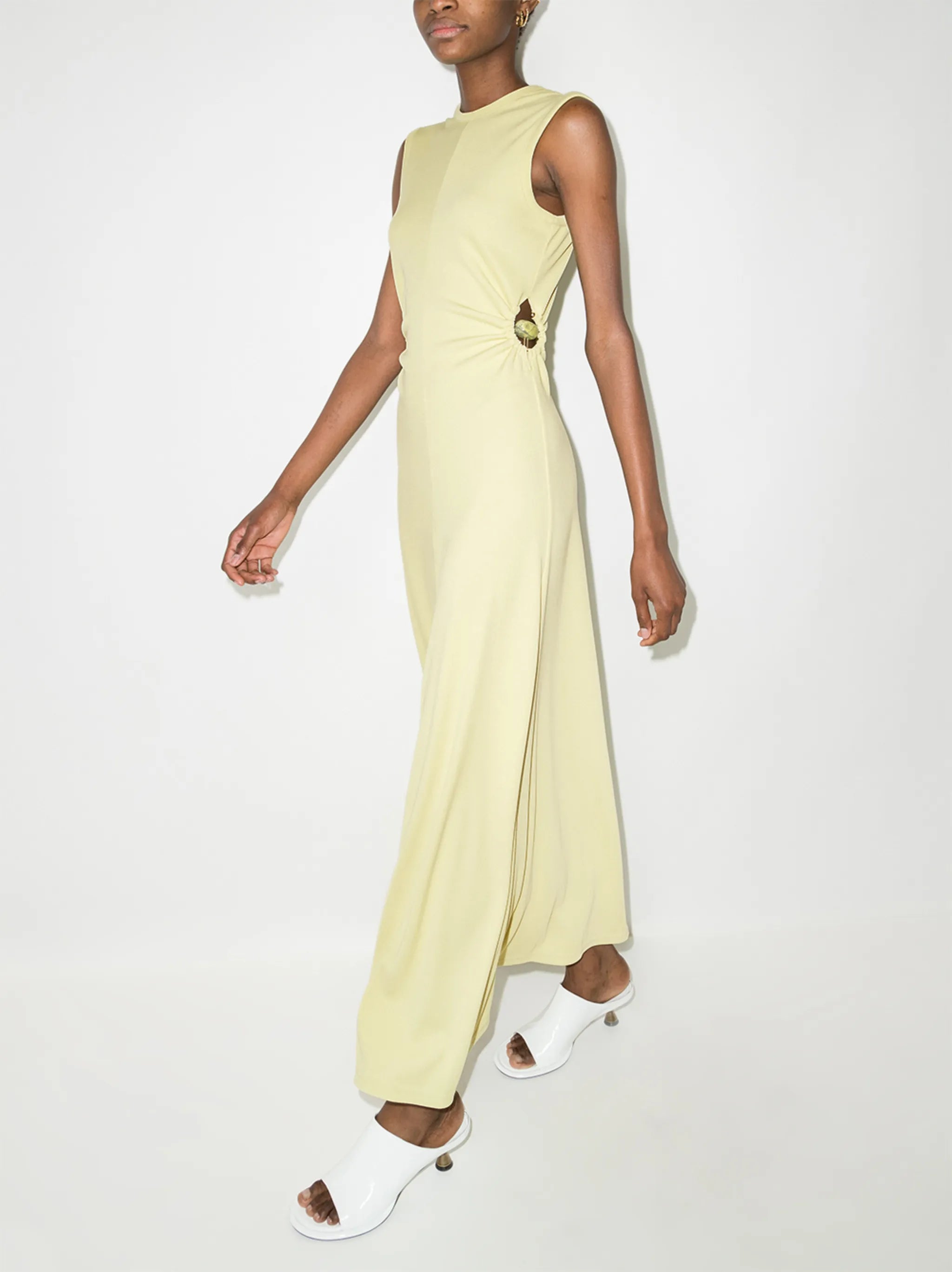 Fran ruched orbit dress