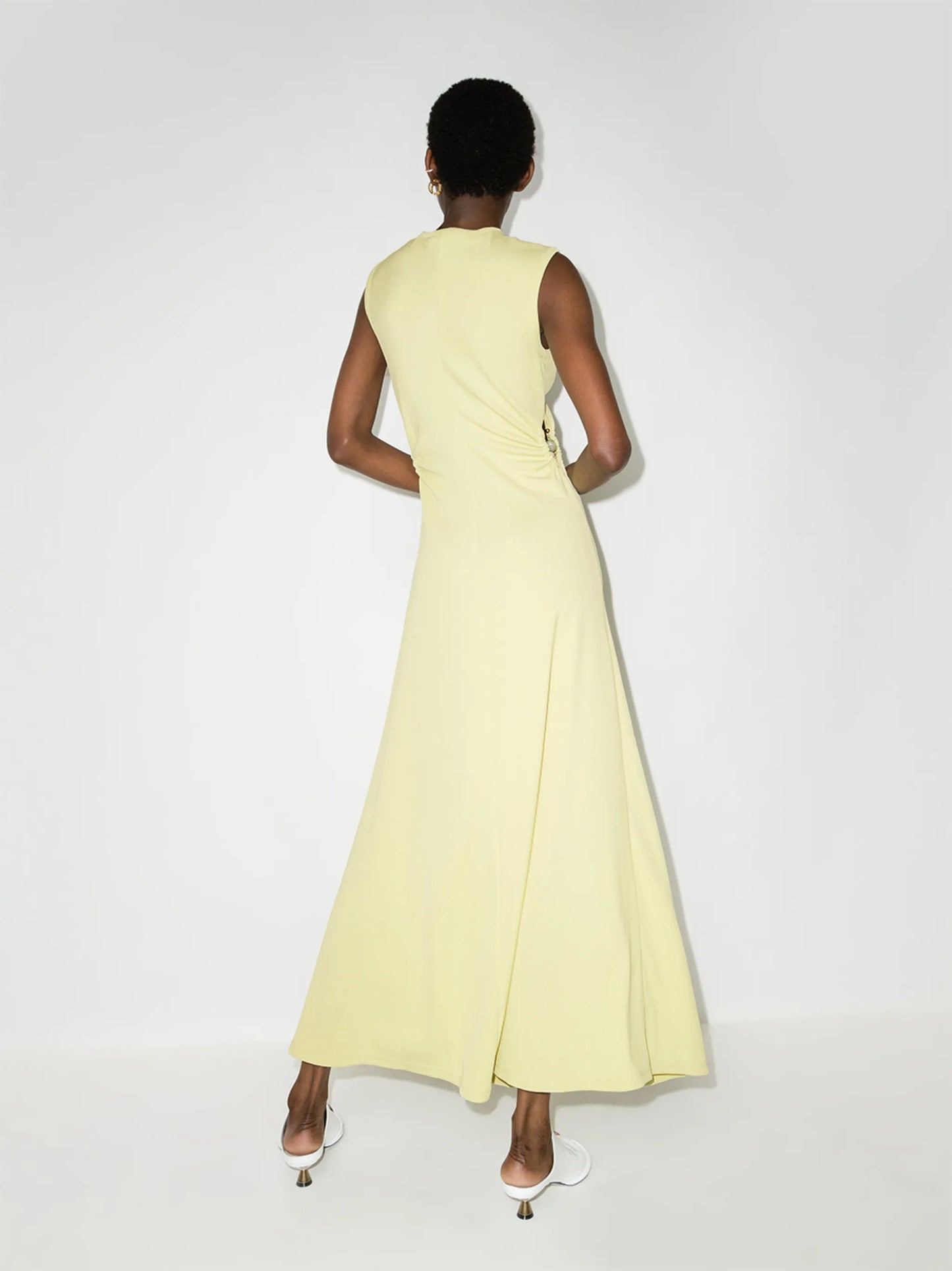 Fran ruched orbit dress