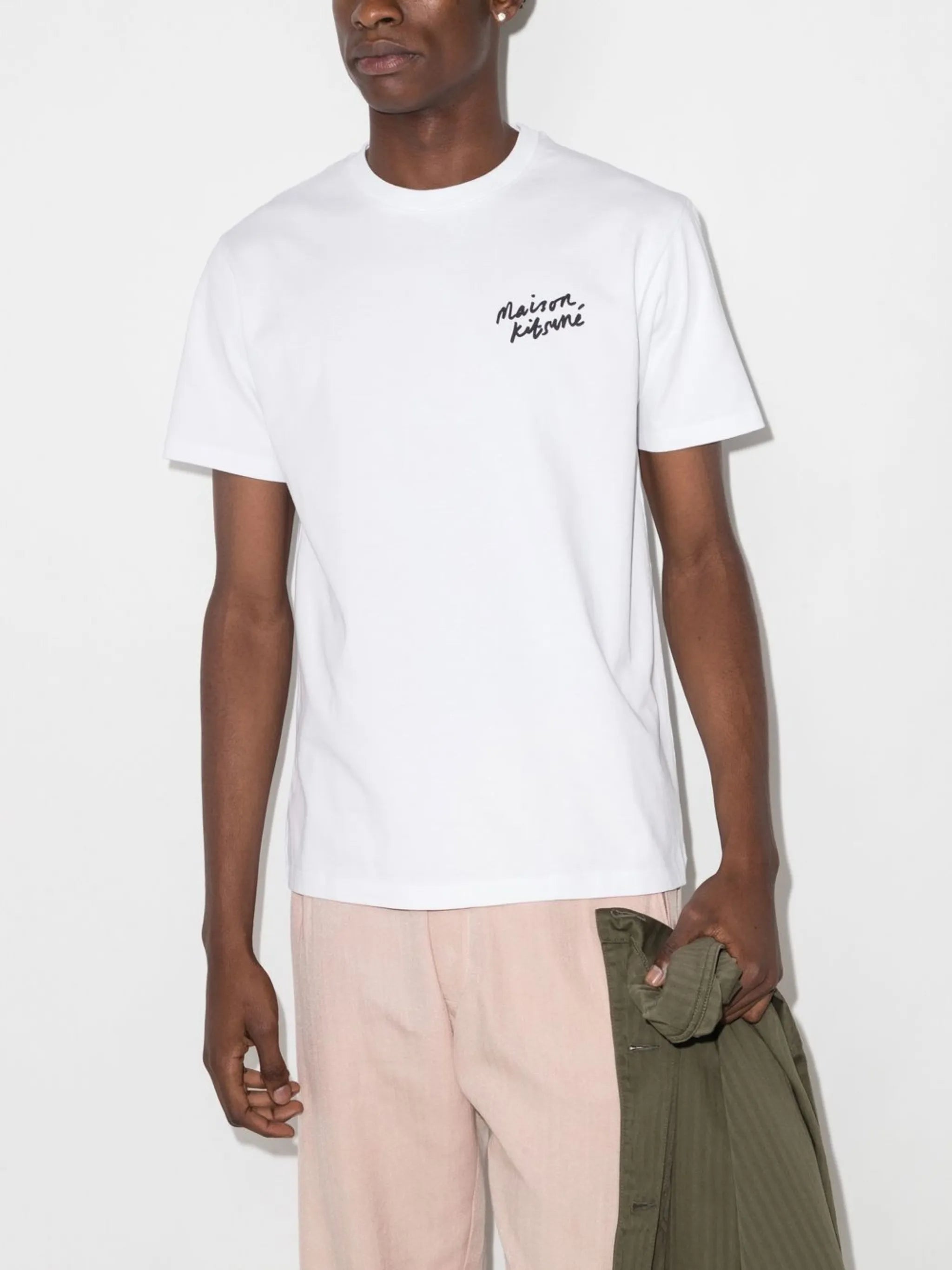 handwriting logo-print T-shirt