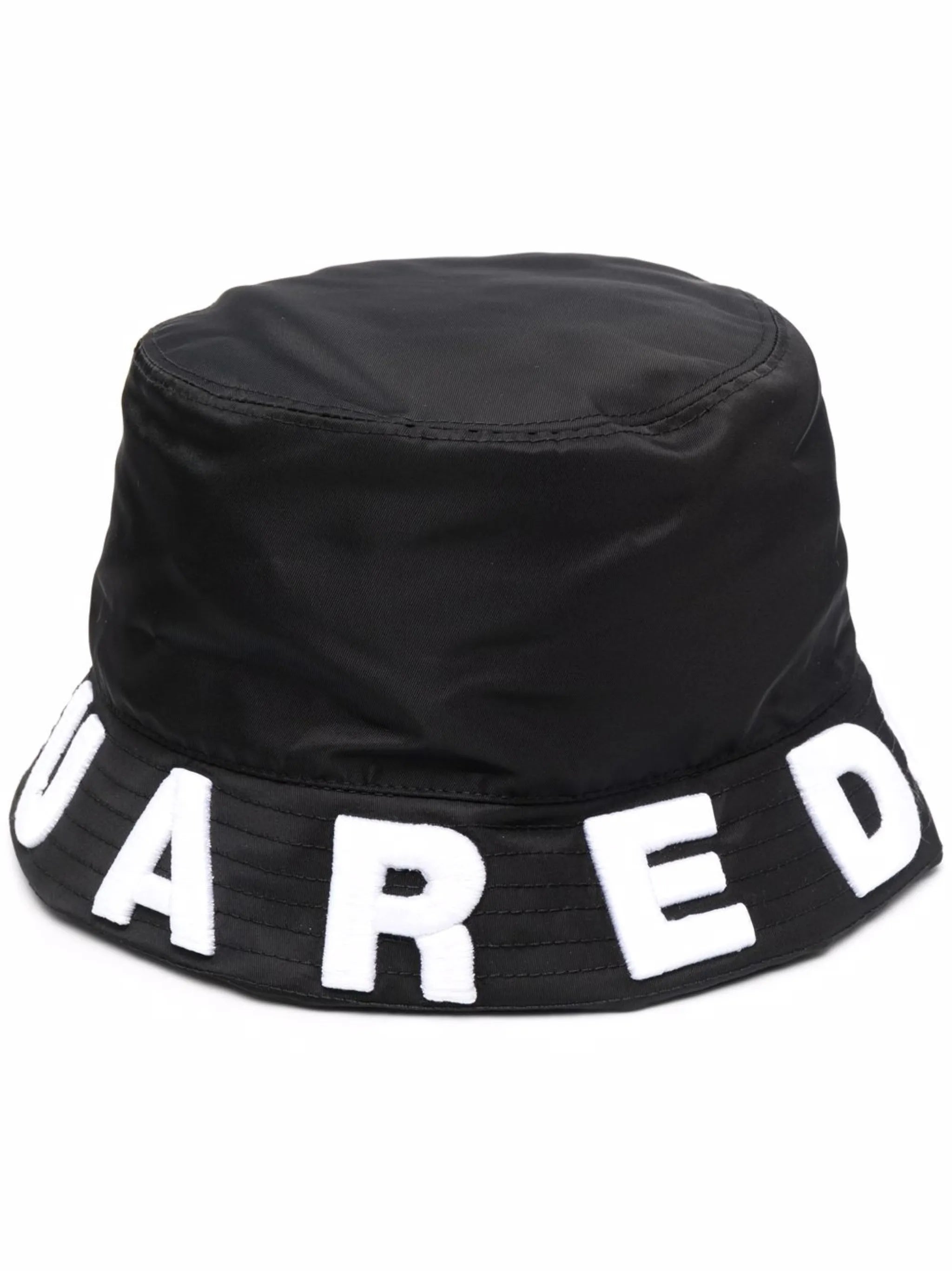 embroidered-logo bucket hat
