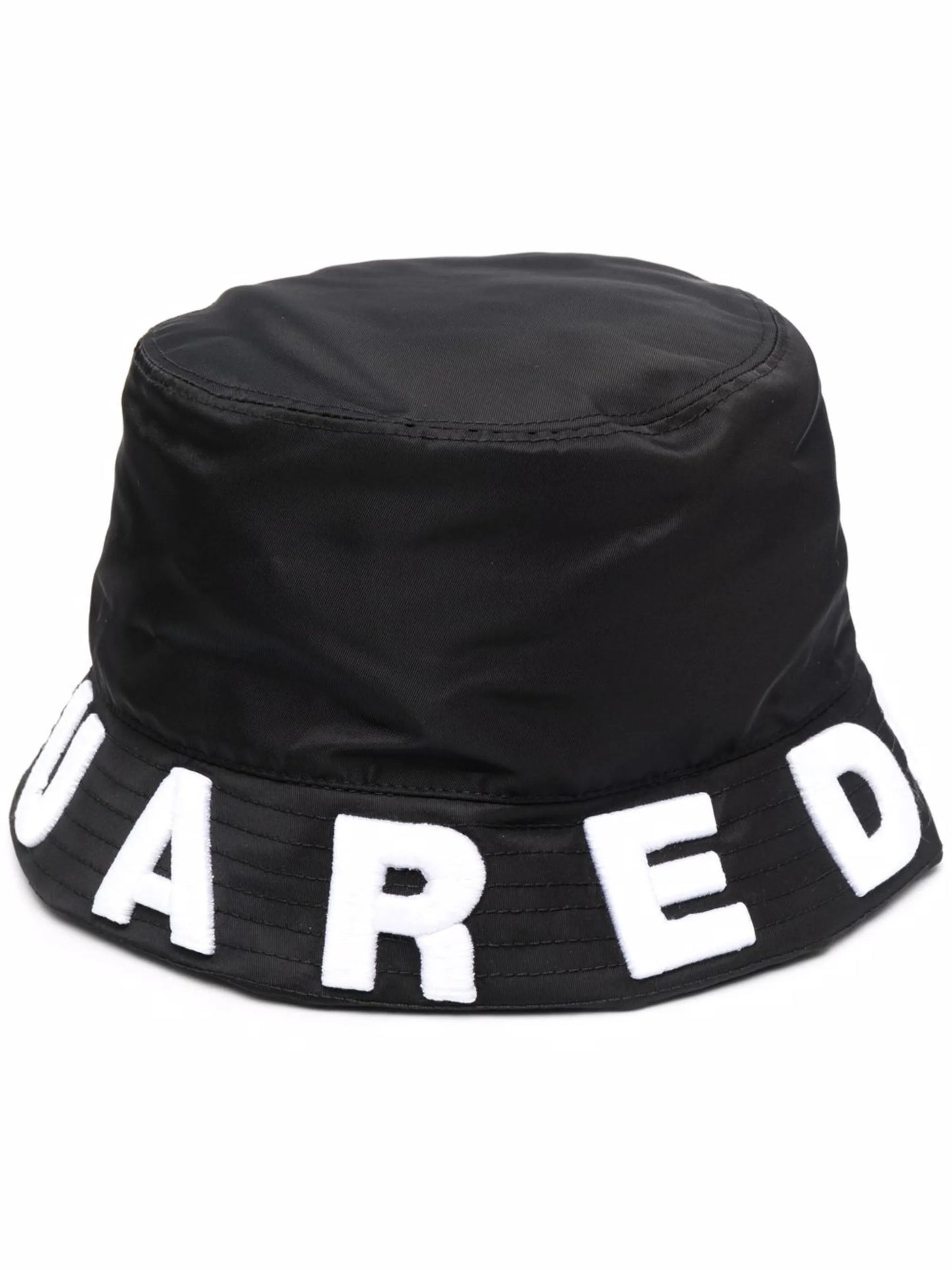 embroidered-logo bucket hat