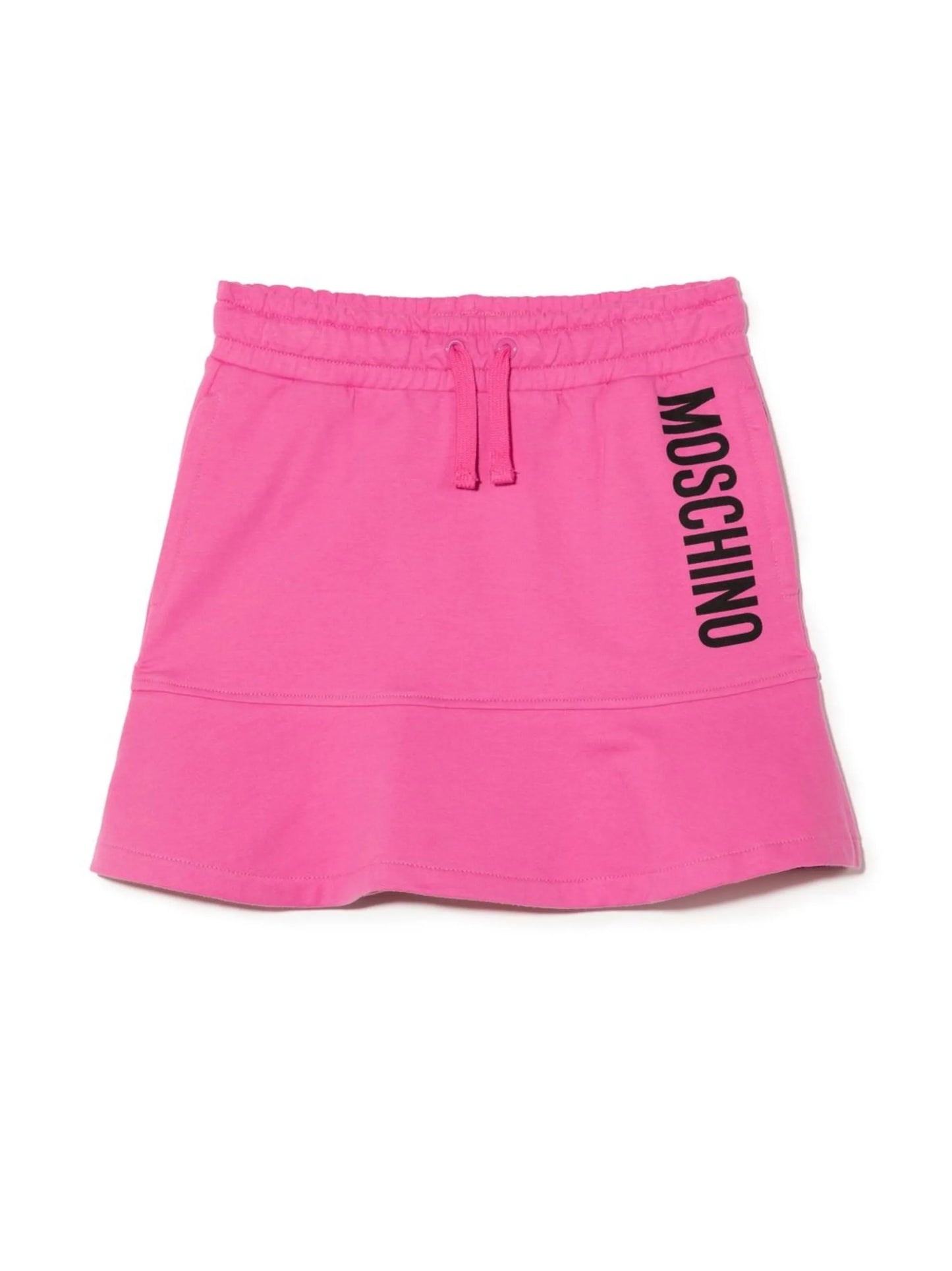 logo-print skirt
