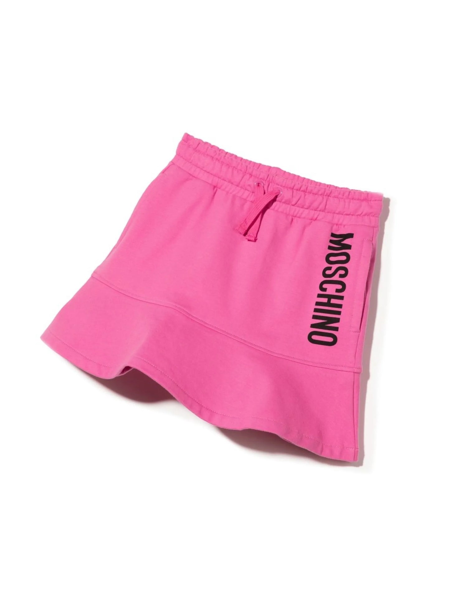 logo-print skirt