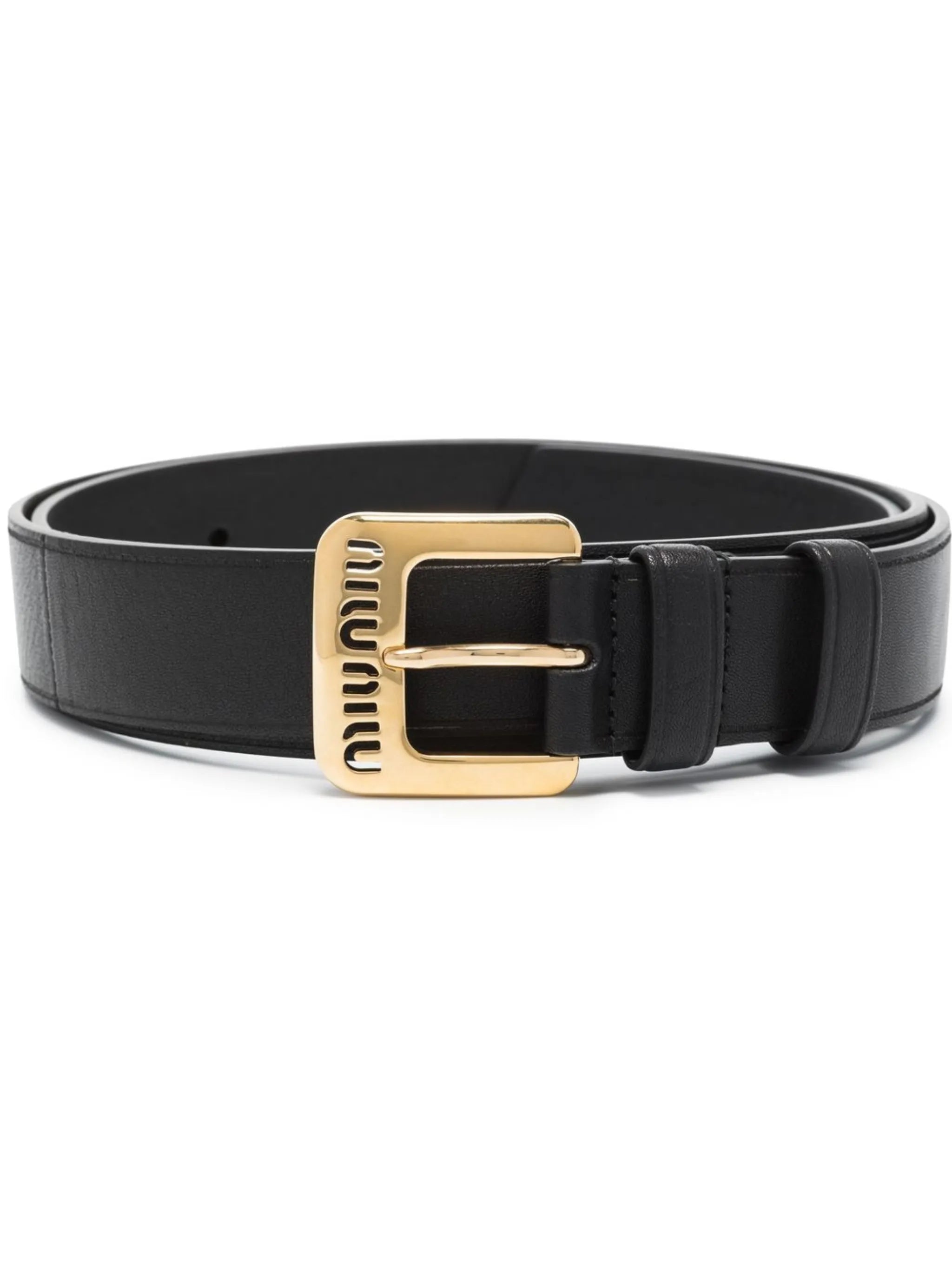 nappa leather belt