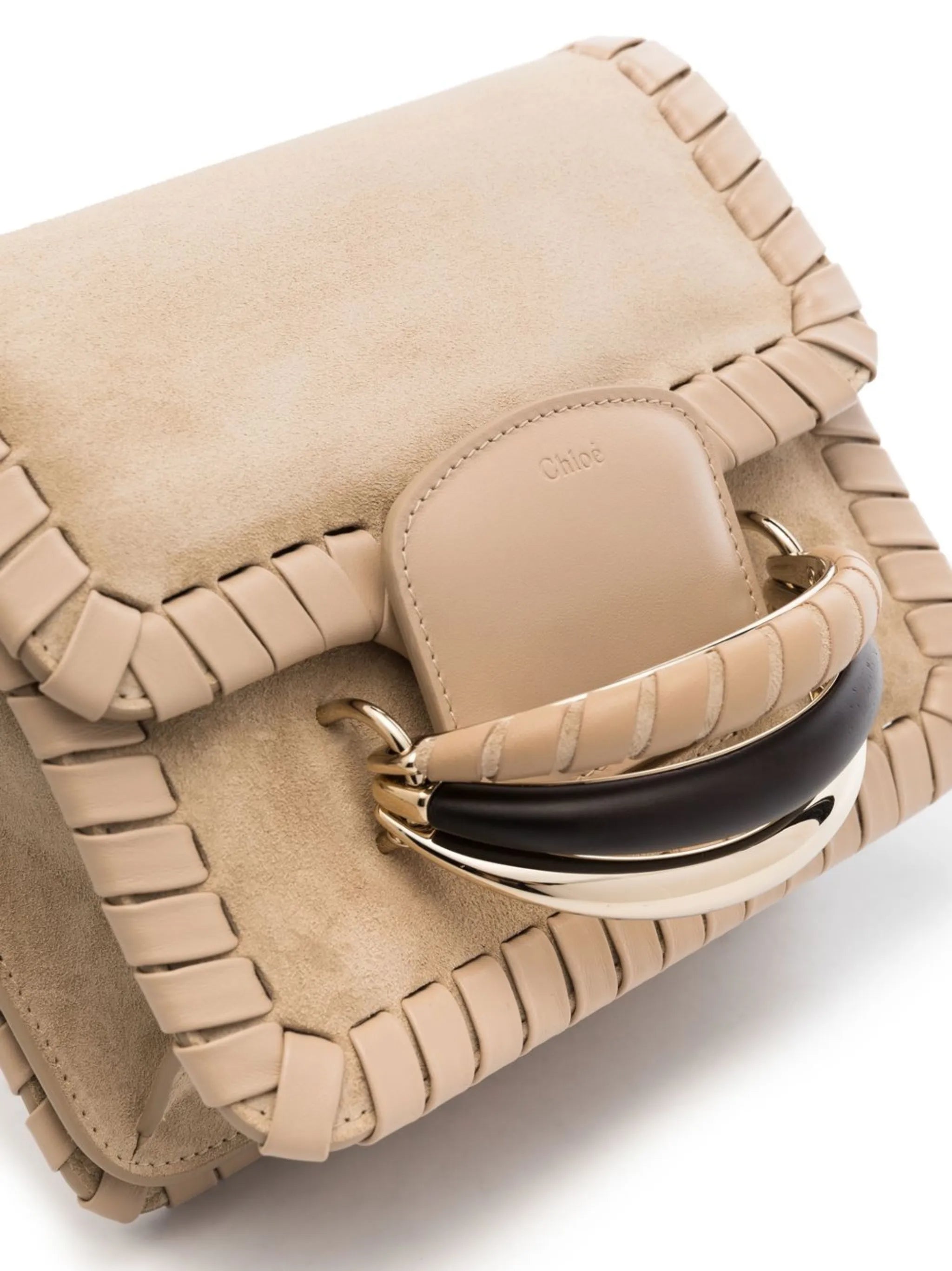 Kattie leather clutch bag
