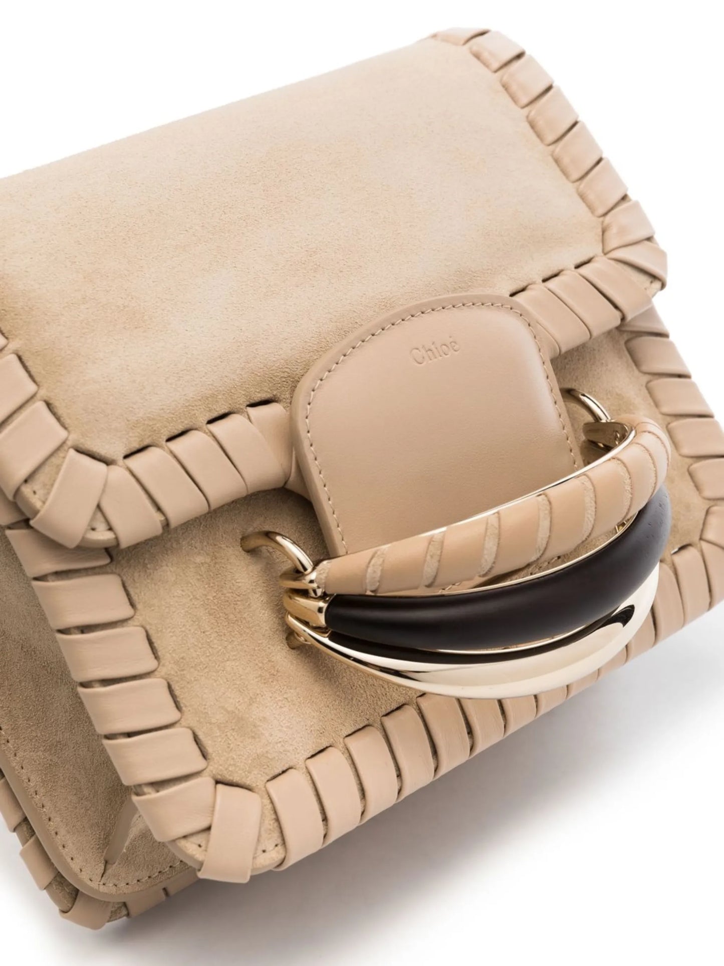 Kattie leather clutch bag