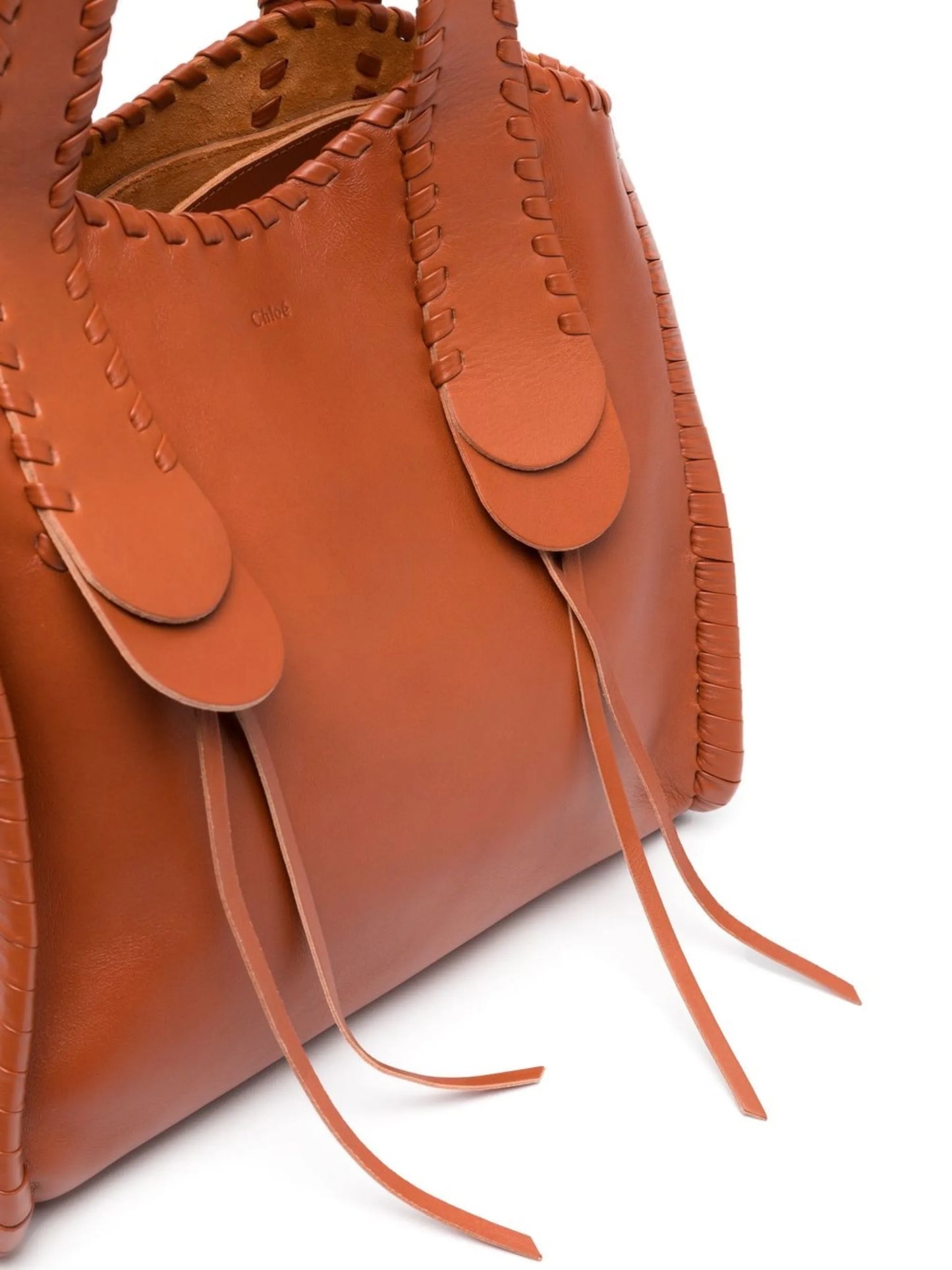 Mony fringe-trimmed tote bag