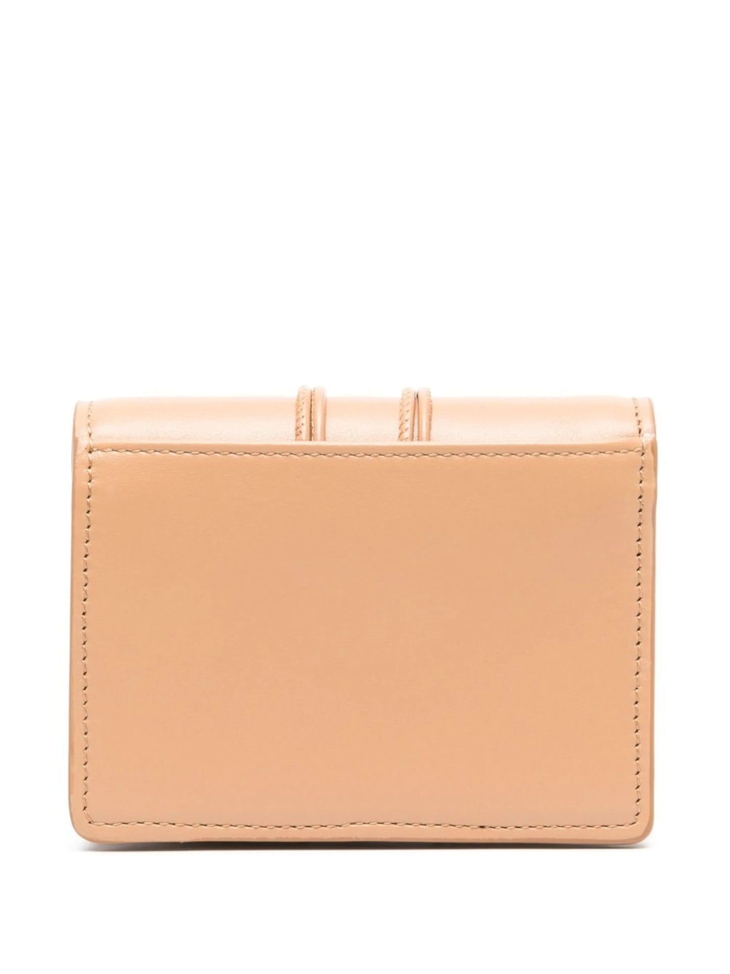 Malou logo-charm small wallet