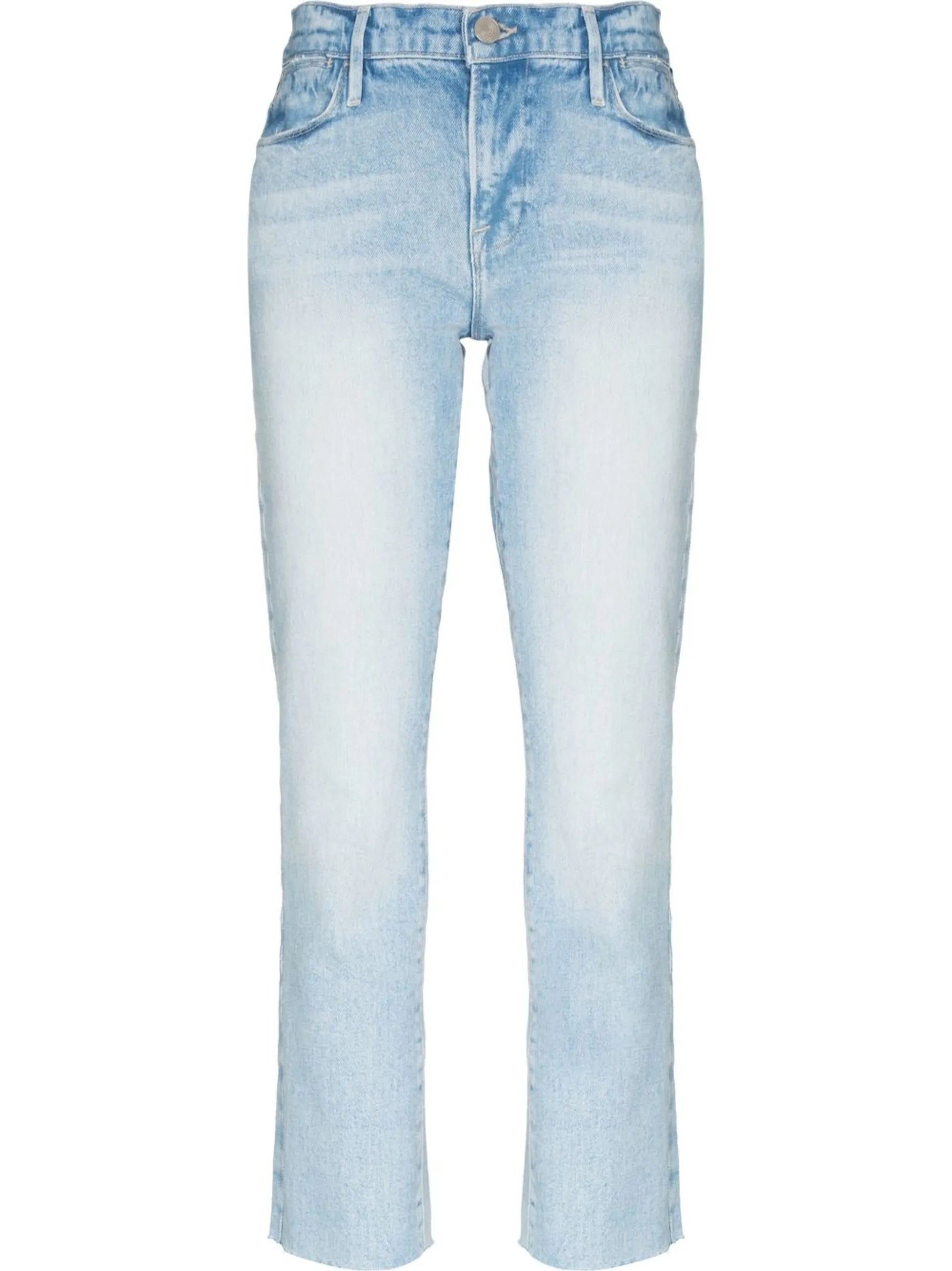 Le High cropped jeans