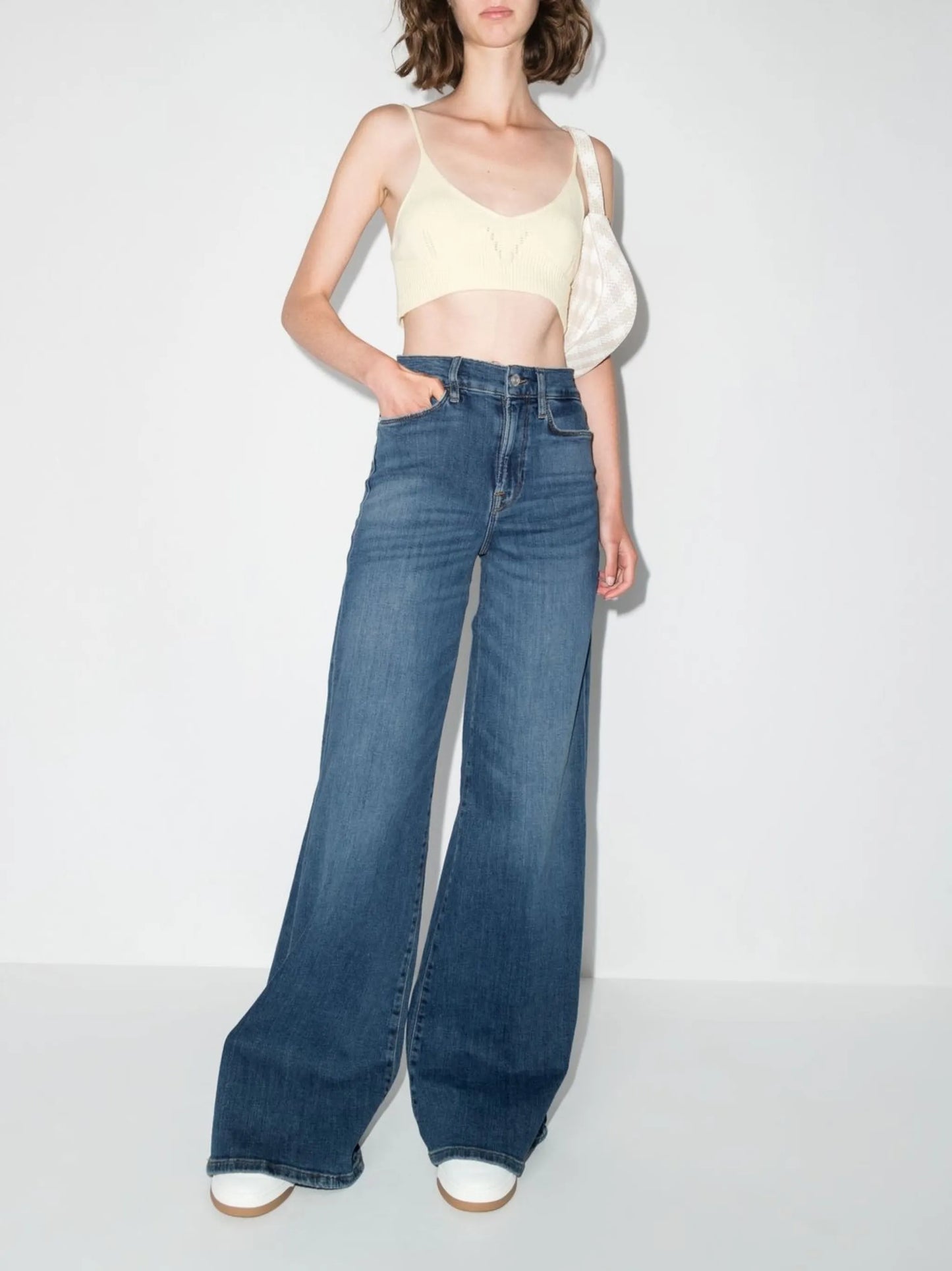 Le Palazzo wide-leg jeans