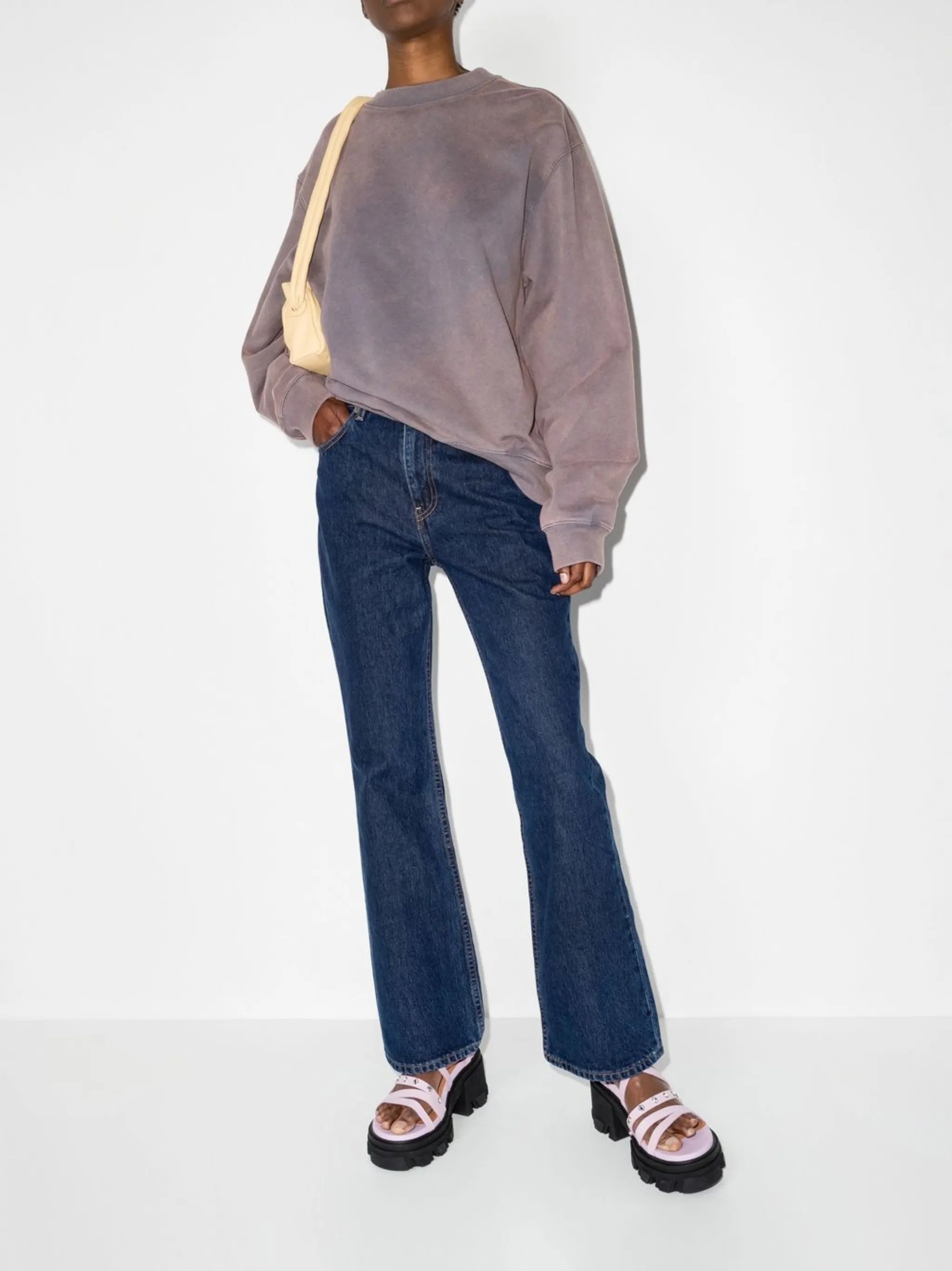 Rigid Denim Betzy flared jeans